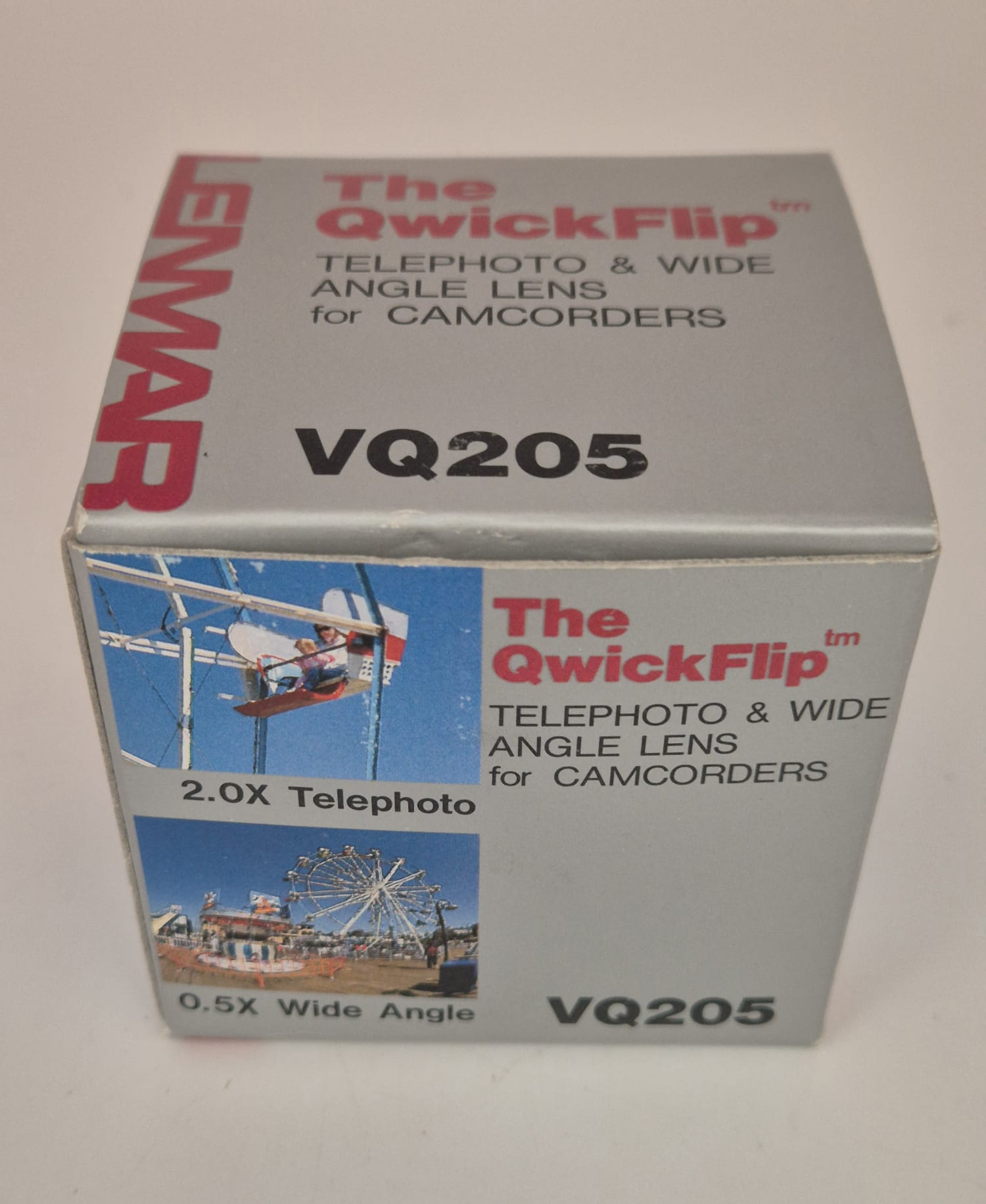 Lenmar QwickFlip VQ205 Telephoto- & Weitwinkel-Konverter für Camcorder