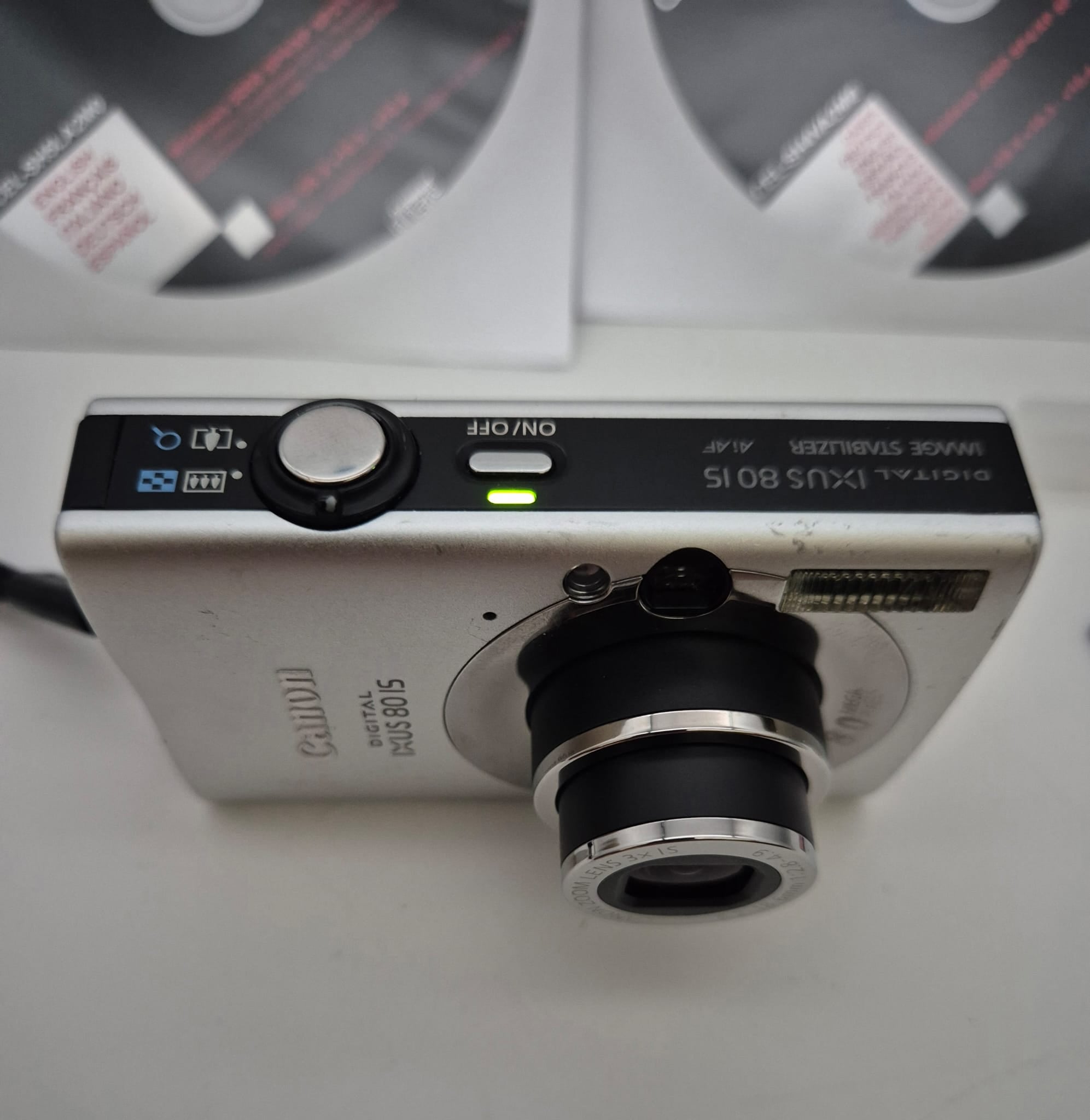 Canon Digital IXUS 80 IS Digitalkamera – Komplettset mit OVP – voll funktionsfähig