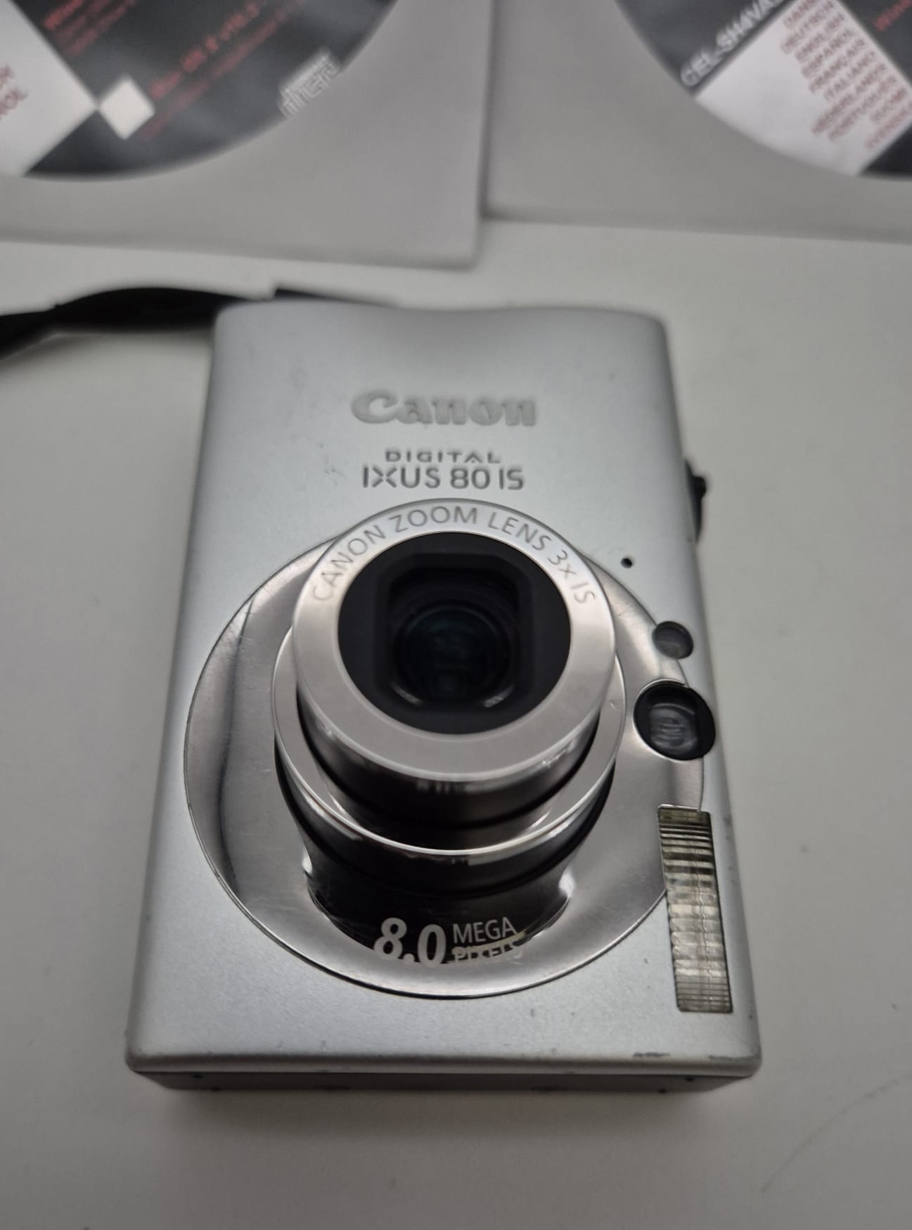 Canon Digital IXUS 80 IS Digitalkamera – Komplettset mit OVP – voll funktionsfähig