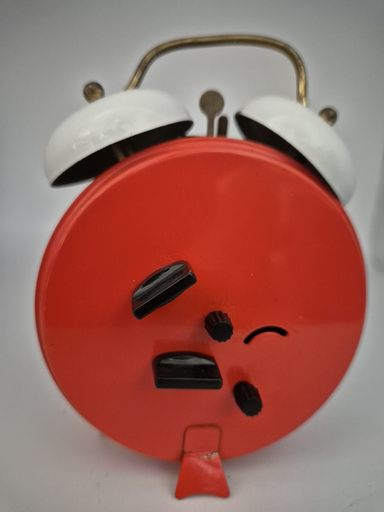 Blessing Kinderwecker Entenmotiv West Germany – mechanischer Doppelglockenwecker