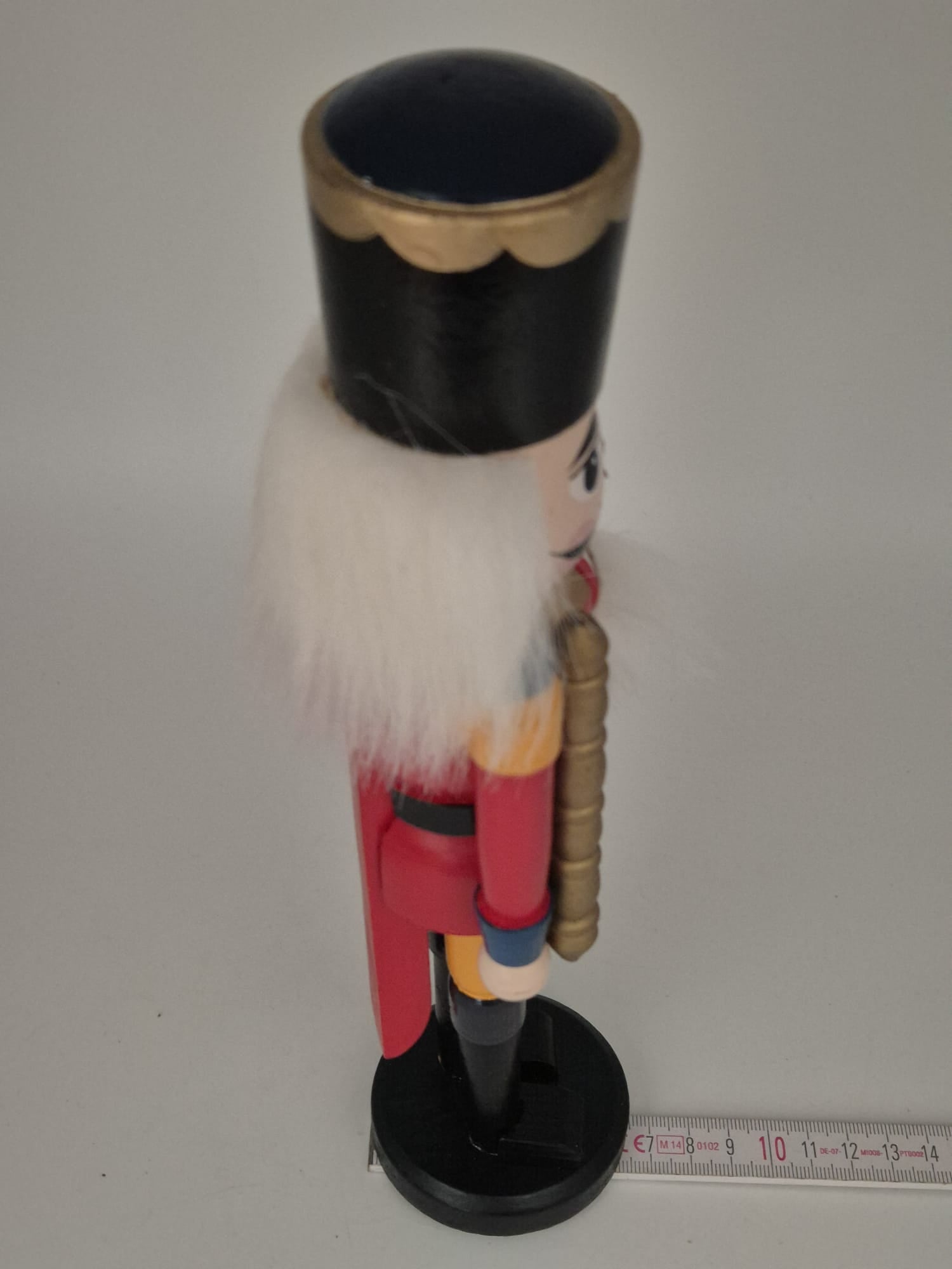 Großer Holz-Nussknacker Soldat ca. 28 cm mit Originalverpackung