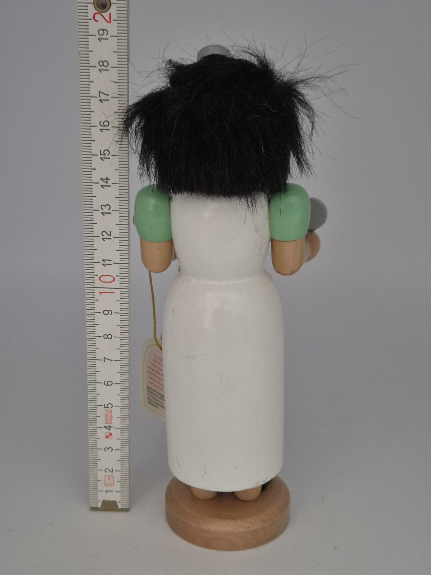 SIGRO Räucherfrau Ärztin / Doktor – Holz Räucherfigur ca. 19 cm