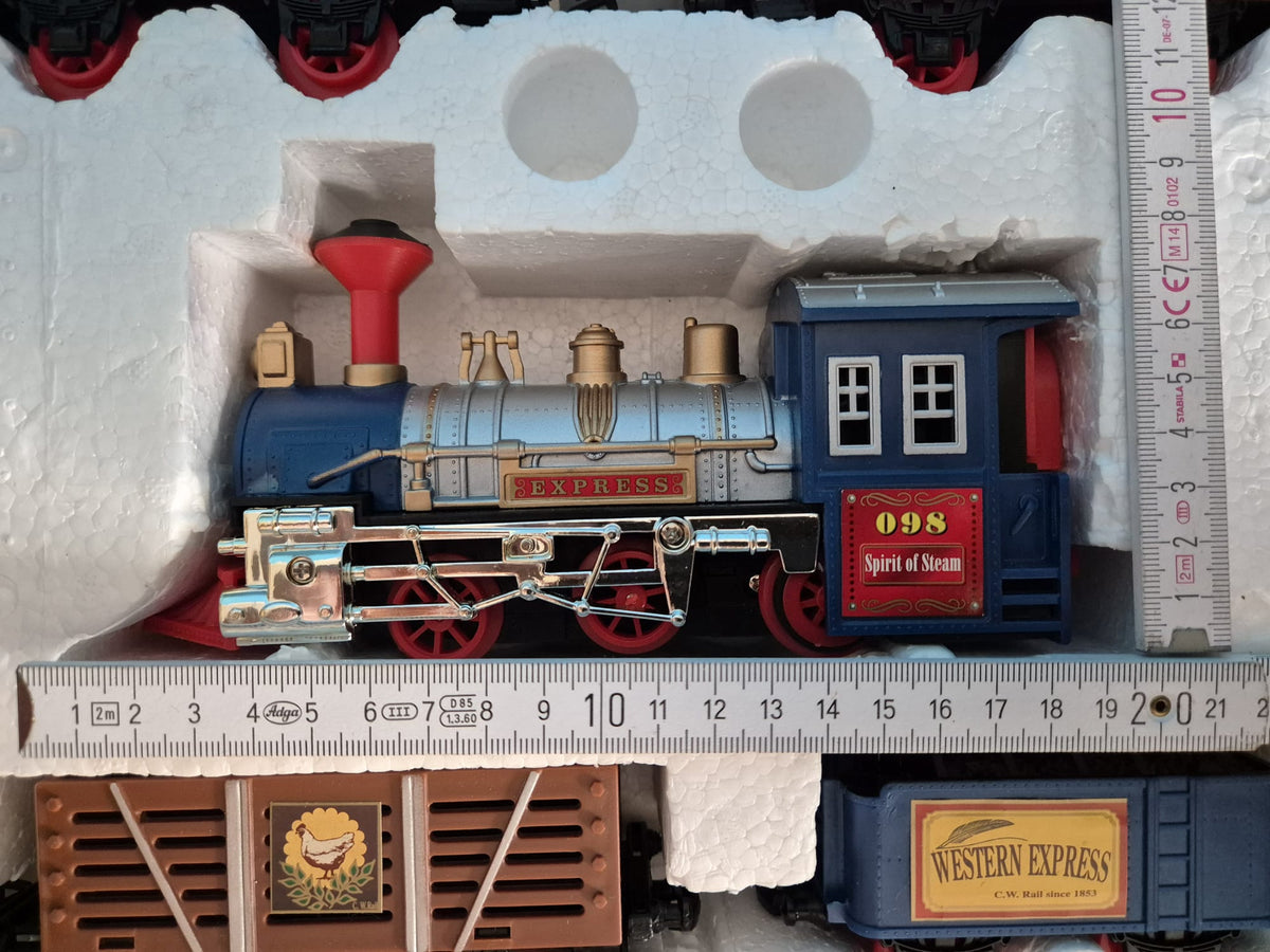 Euro-Play Wild West Train – elektrische Western-Eisenbahn mit Licht & Sound