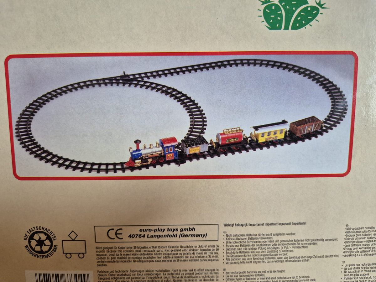 Euro-Play Wild West Train – elektrische Western-Eisenbahn mit Licht & Sound