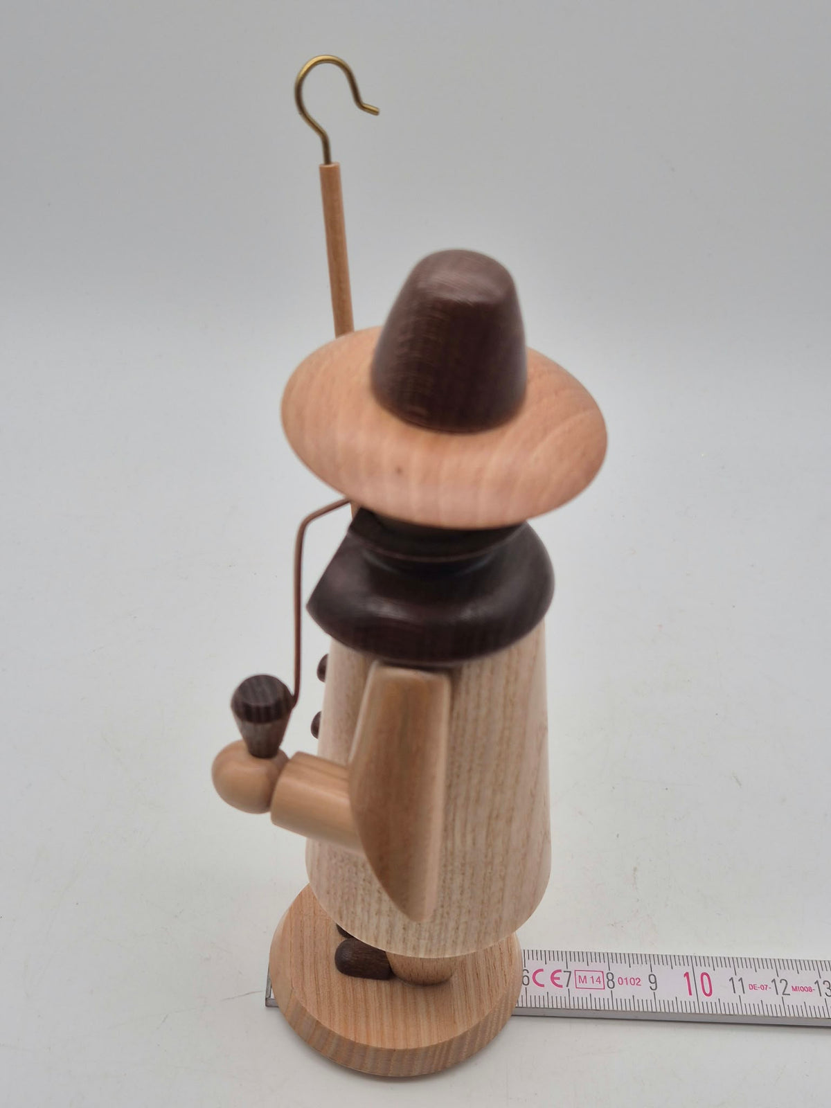 Räuchermann Schäfer mit Hirtenstab – Echt Erzgebirge – ca. 20 cm – OVP
