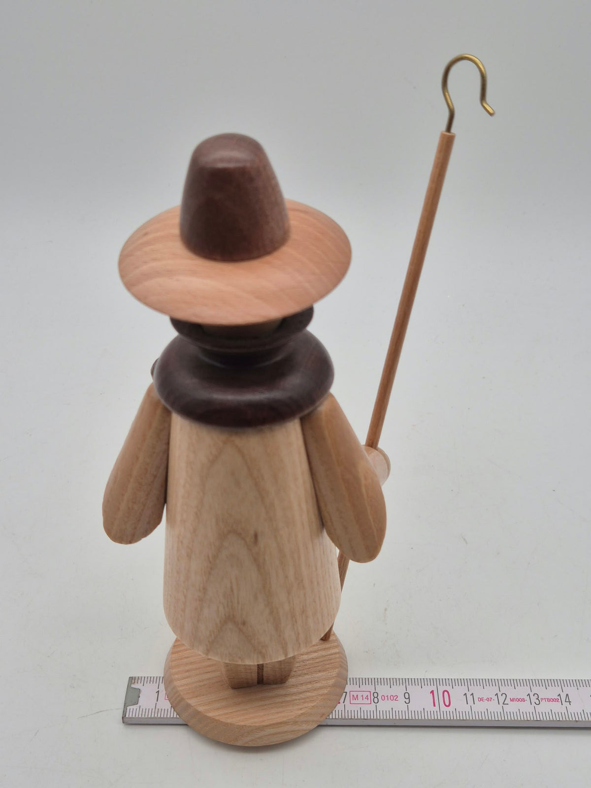 Räuchermann Schäfer mit Hirtenstab – Echt Erzgebirge – ca. 20 cm – OVP