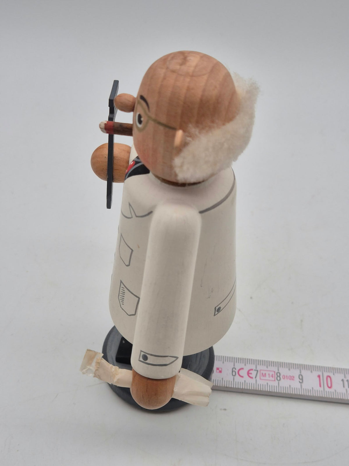 Räuchermann Ingenieur mit Brille – Holz – ca. 15,5 cm