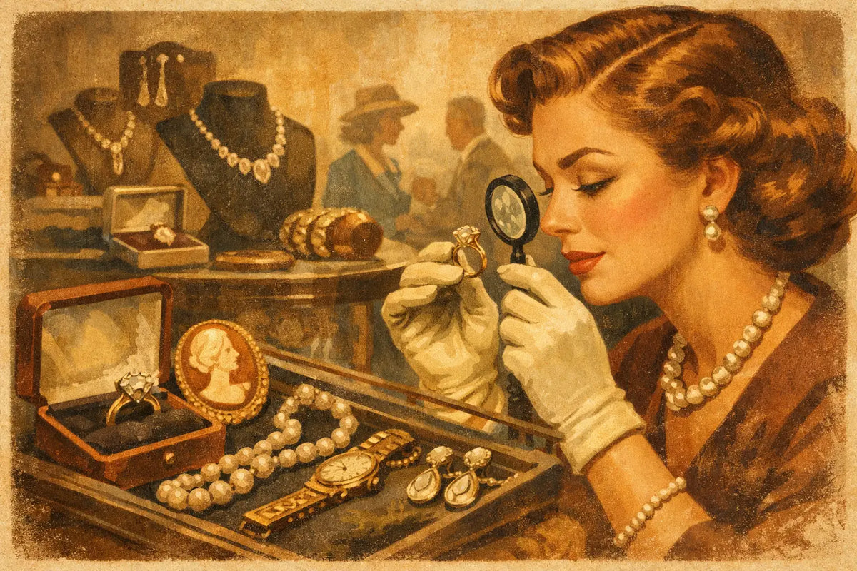 Vintage Schmuck second hand richtig kaufen
