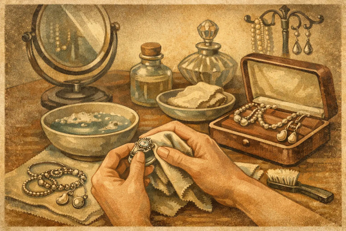 Silberschmuck zuhause schonend pflegen leicht gemacht