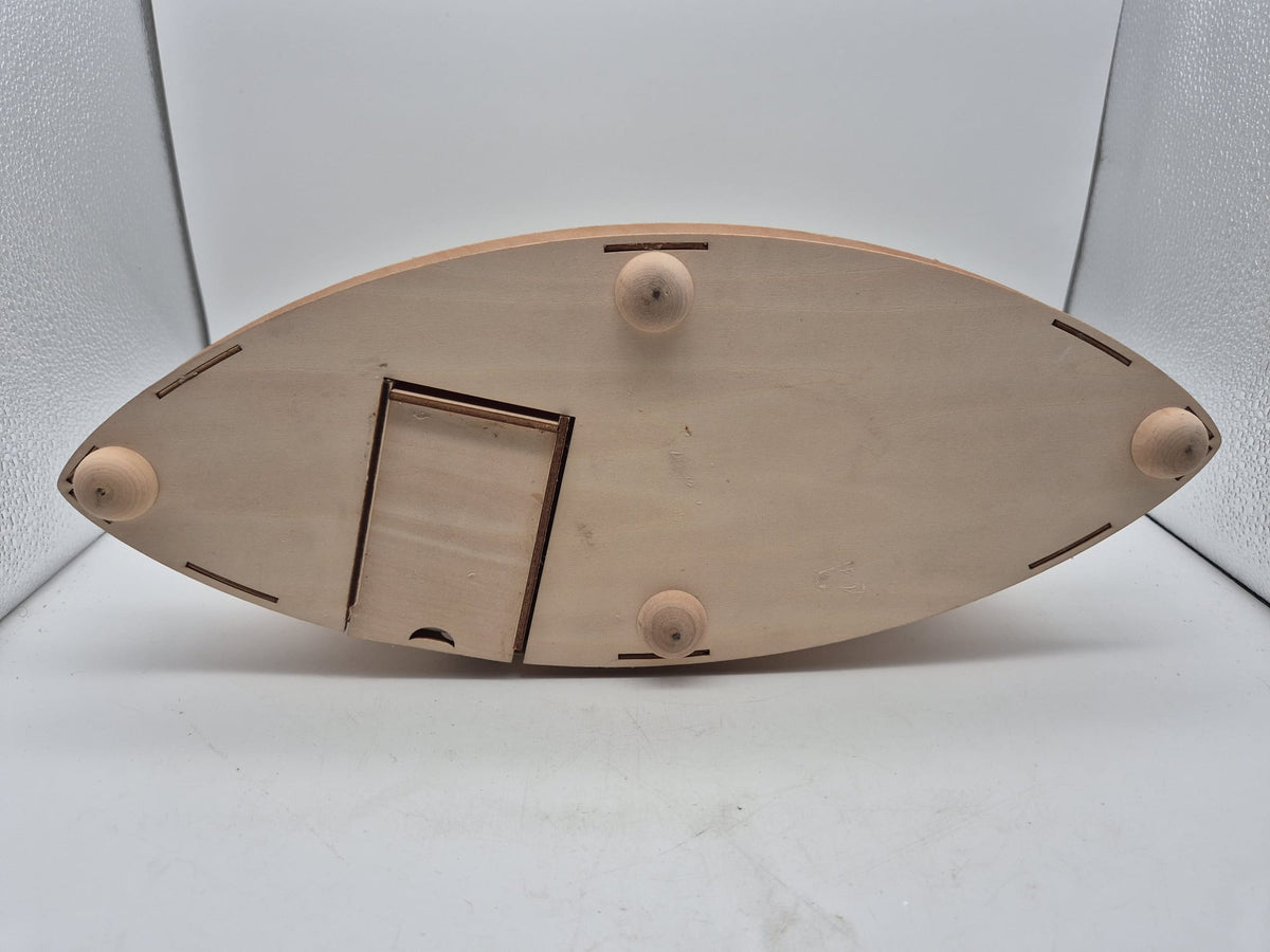 Beleuchtetes Winterdorf aus Holz – LED-Farbwechsel – QVC – ca. 22 cm