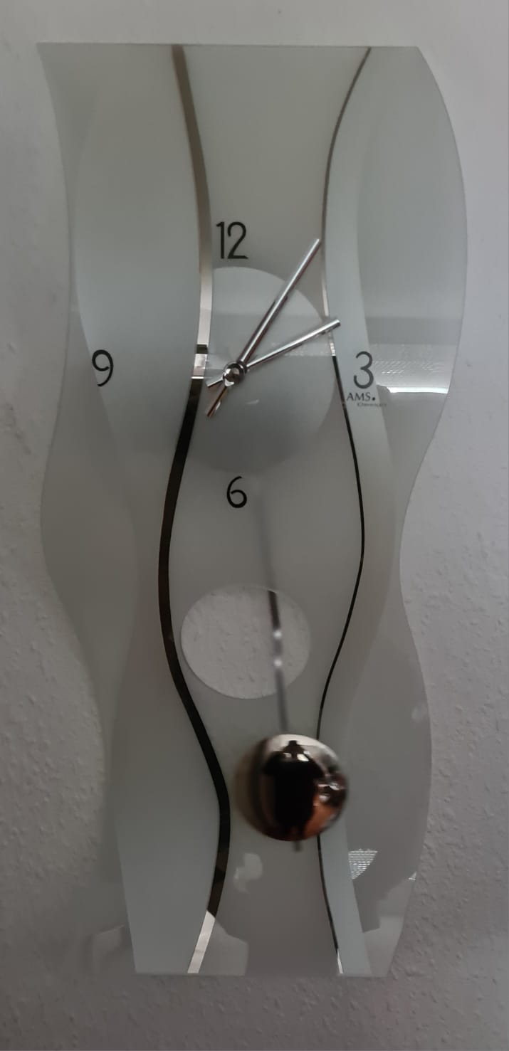 Pendeluhr AMS Wanduhr / Uhr