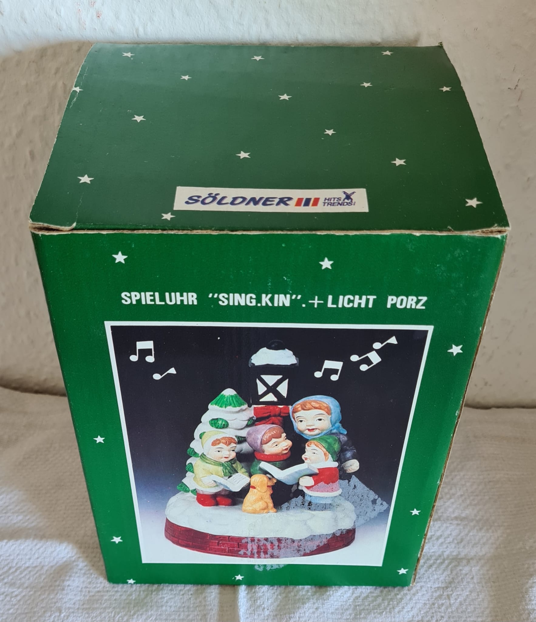 Spieluhr von Söldner "Singende Kinder" mit LED / Weihnachten