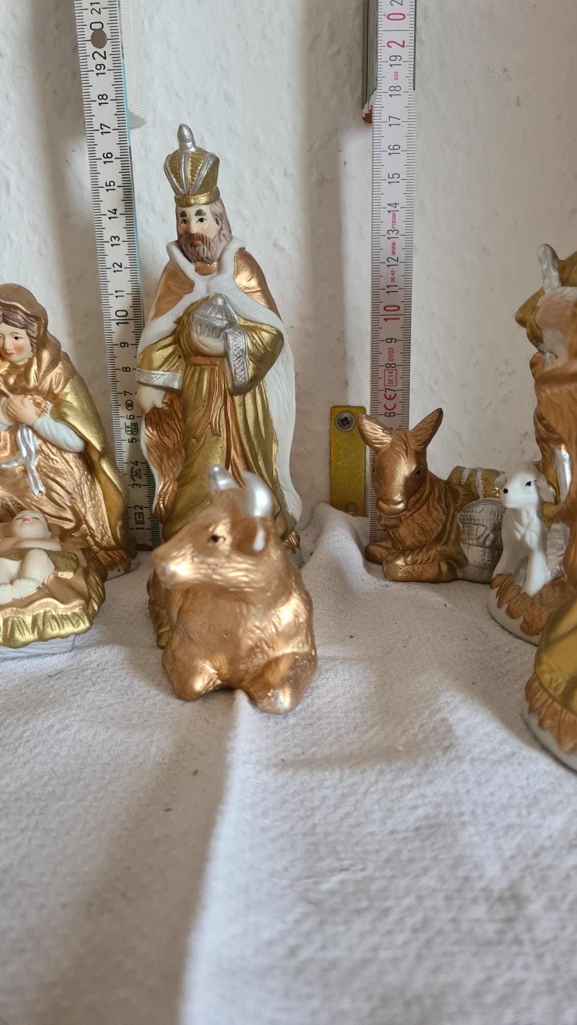 Krippenspiel / Porzelanfiguren / Weihnachten / Krippenfiguren