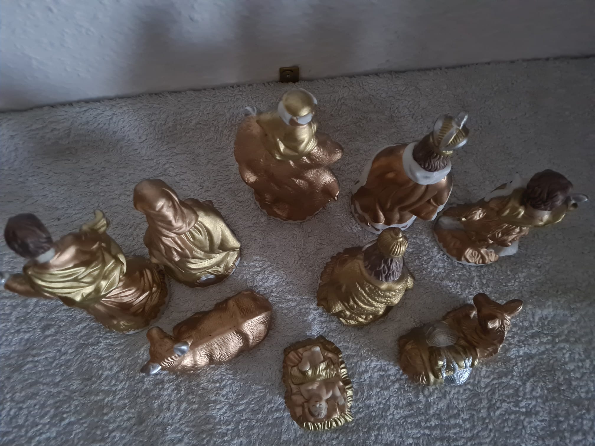 Krippenspiel / Porzelanfiguren / Weihnachten / Krippenfiguren