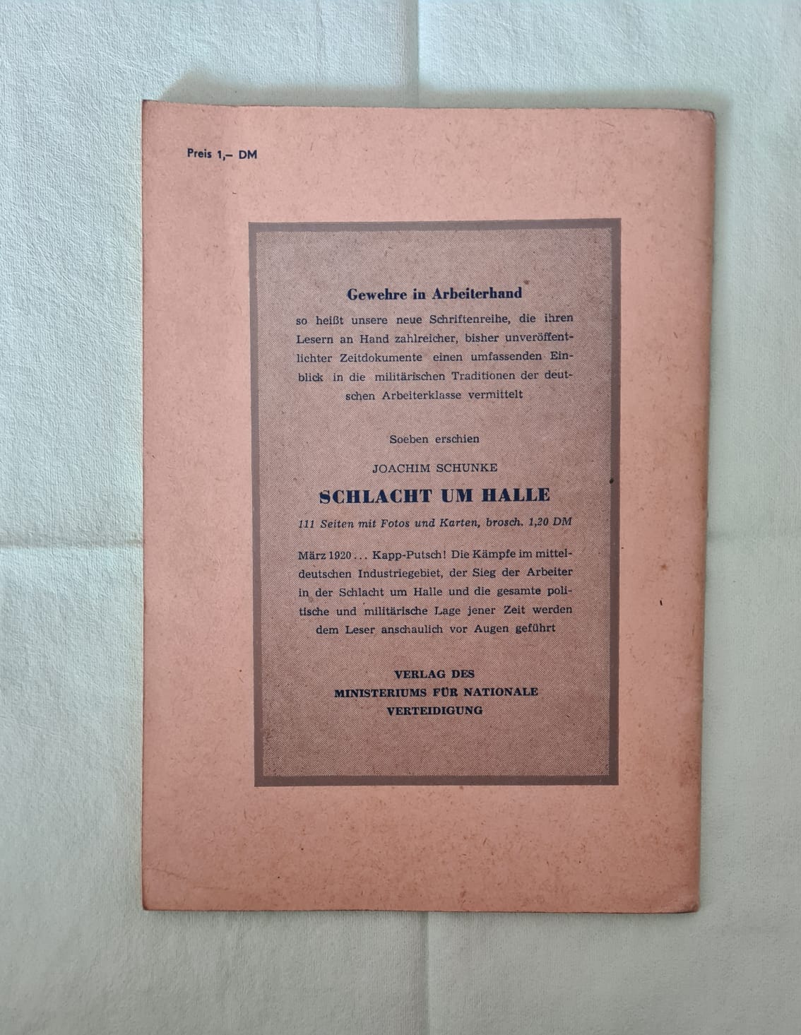 Buch Uniform und Tradition von Oskar Bluth 1956