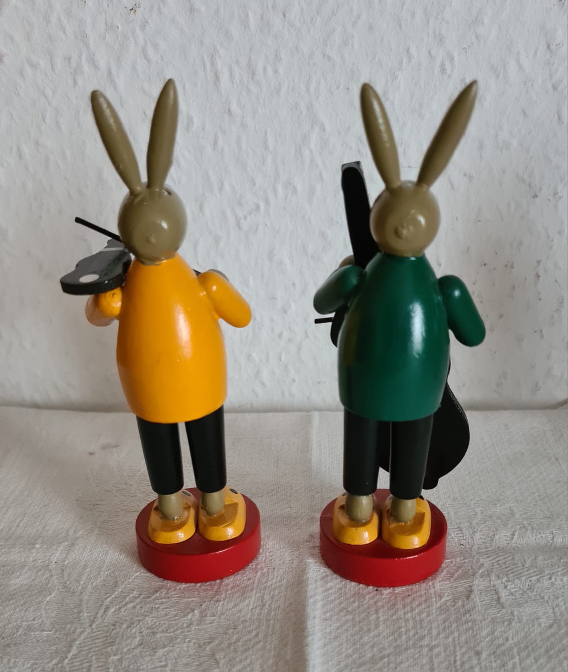 Oster Orchester der Osterhasen von Örgeli Erzgebirge aus Holz, Ostern, Osterschmuck