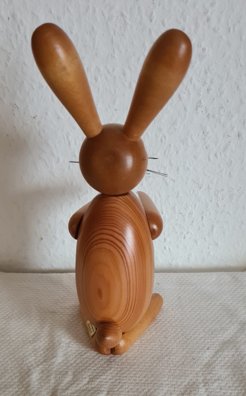 Osterhase Erzgirgische Handarbeit