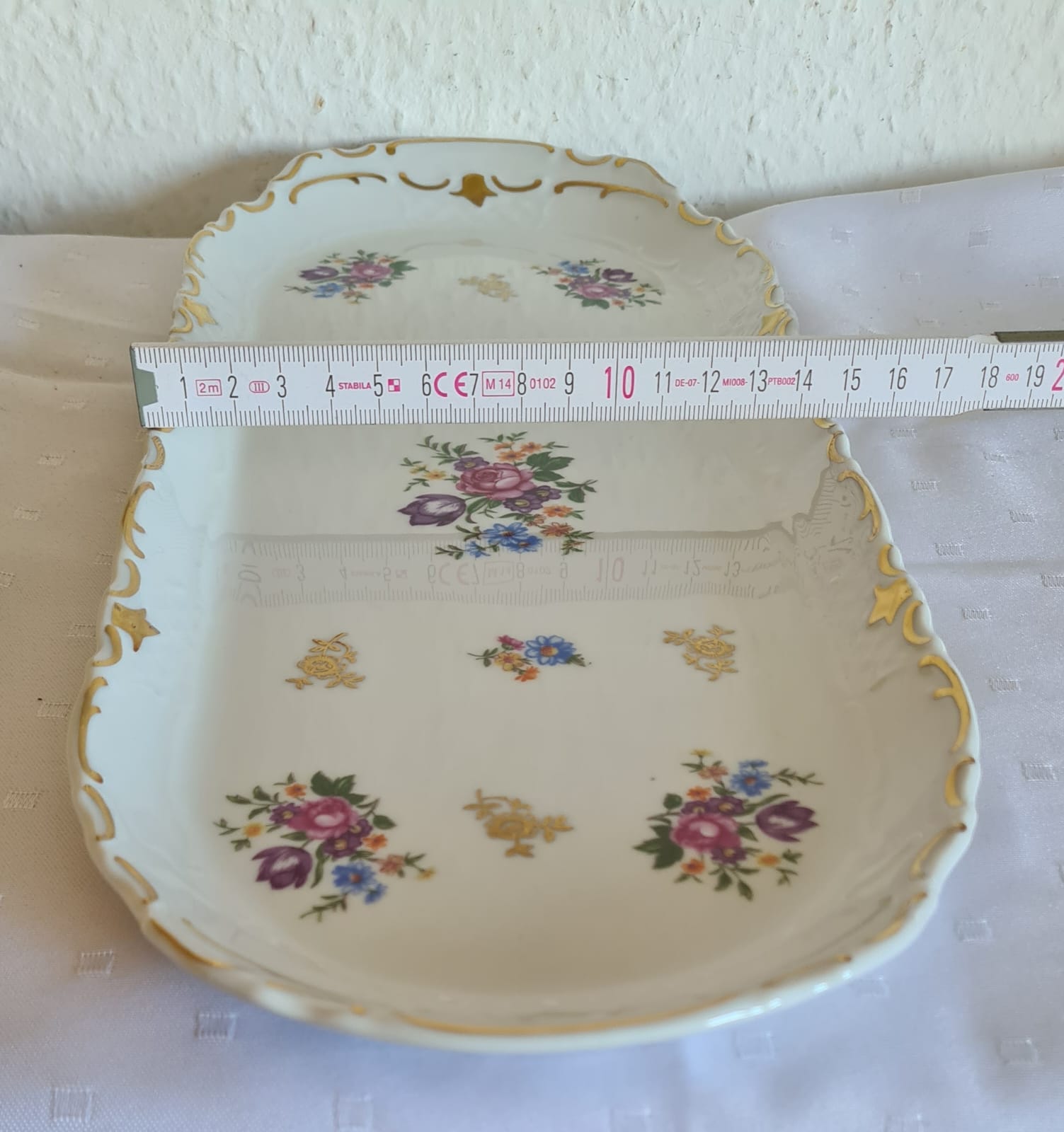 Servierplatte Reichenbacher Porzellan Fine China made in GDR