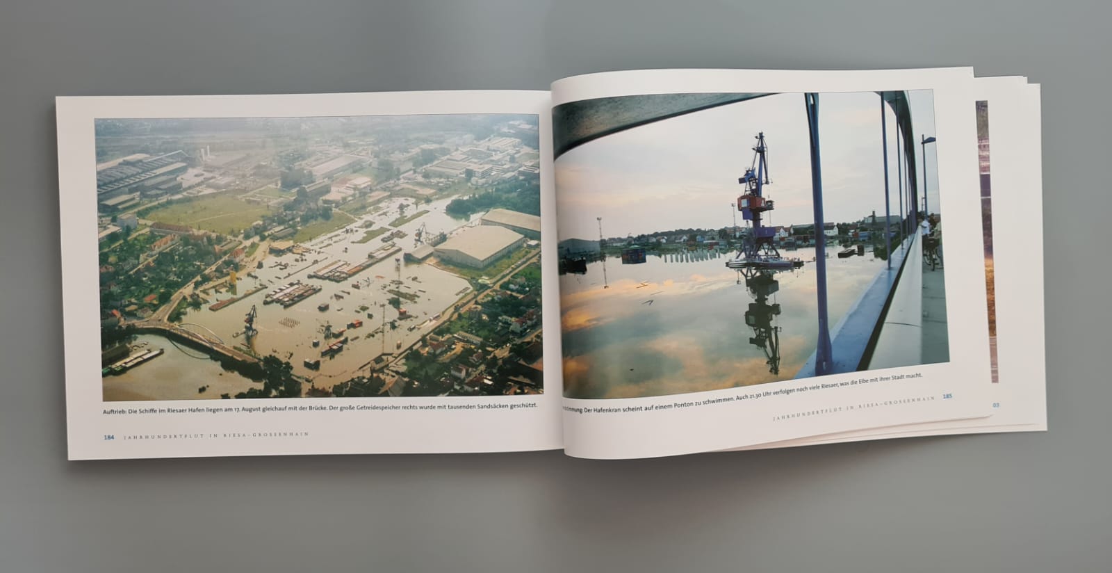 Buch: Jahrhundertflut im Elbtal - Zwischen Radebeul und Riesa - Nossen und Meißen