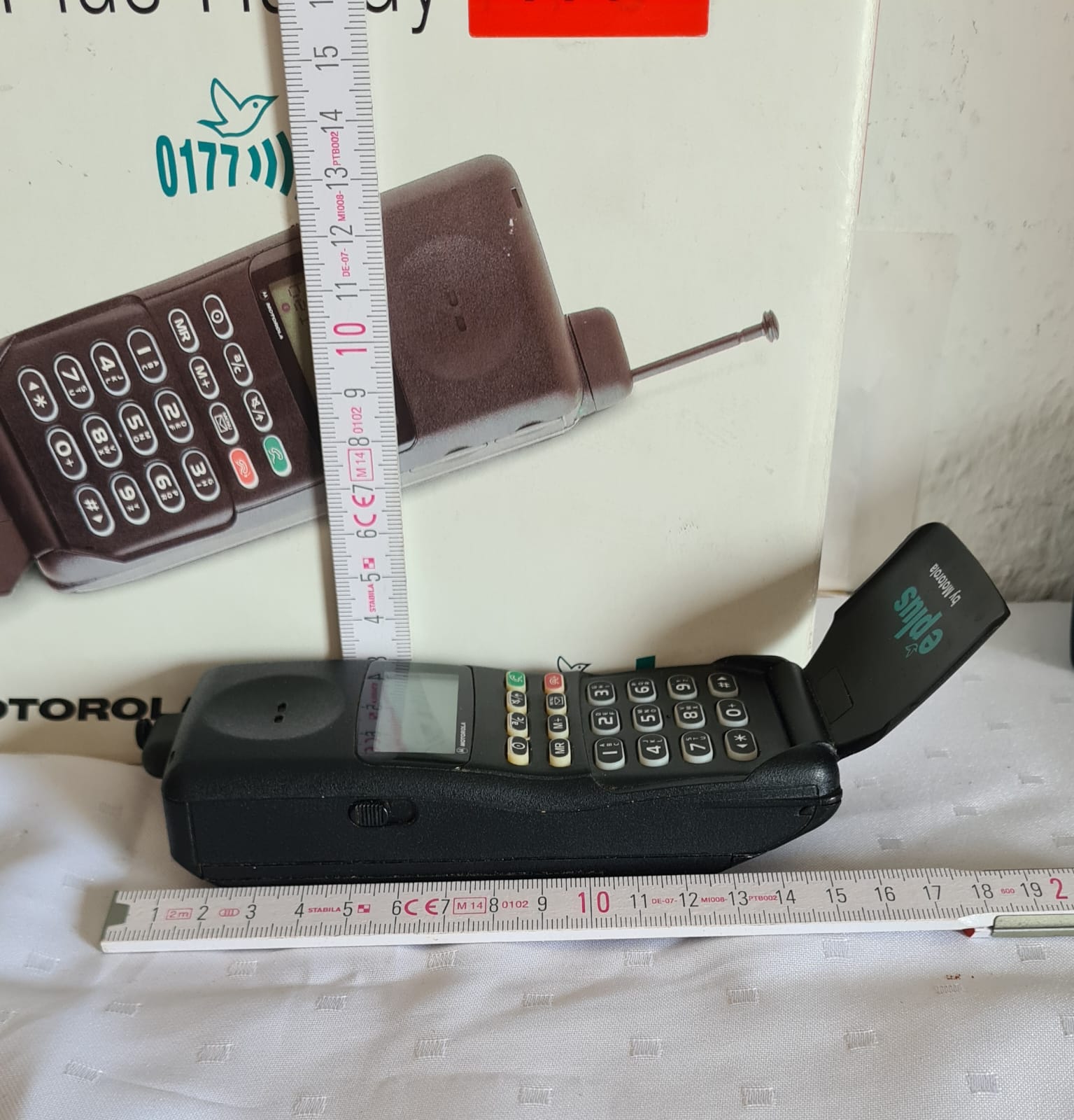 Altes Motorola Handy PT-9s E-Plus OVP