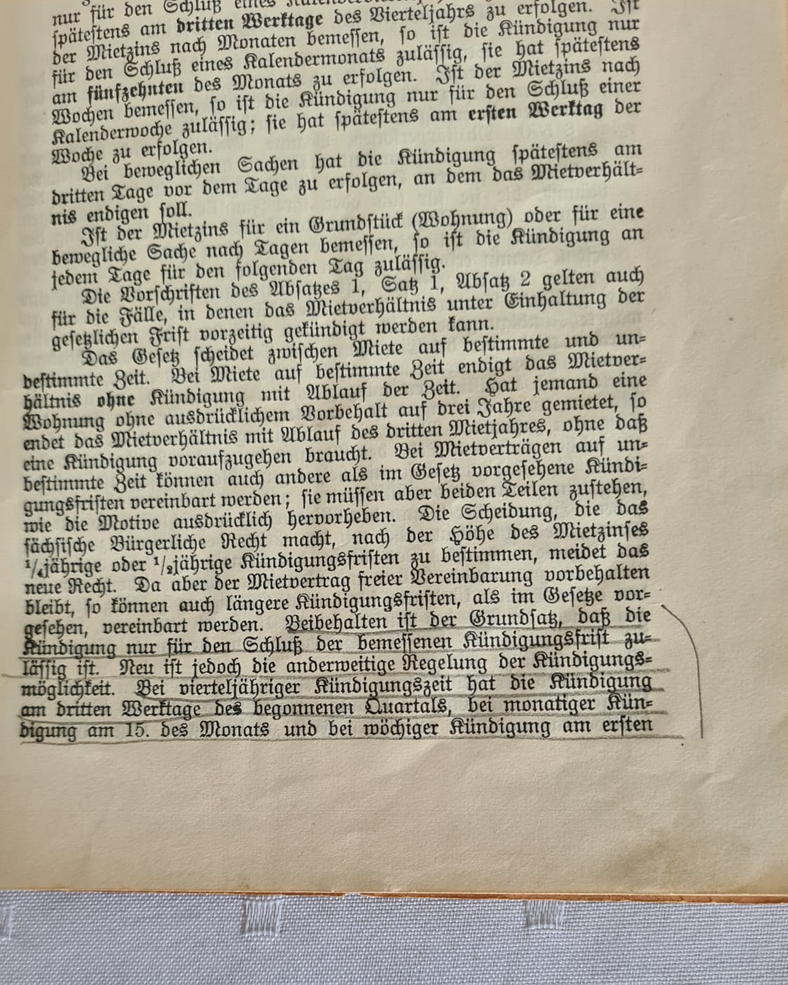 Buch: Die Rechte und Pflichten des Mieters nach bürgerlichen Gesetzbuch 1900