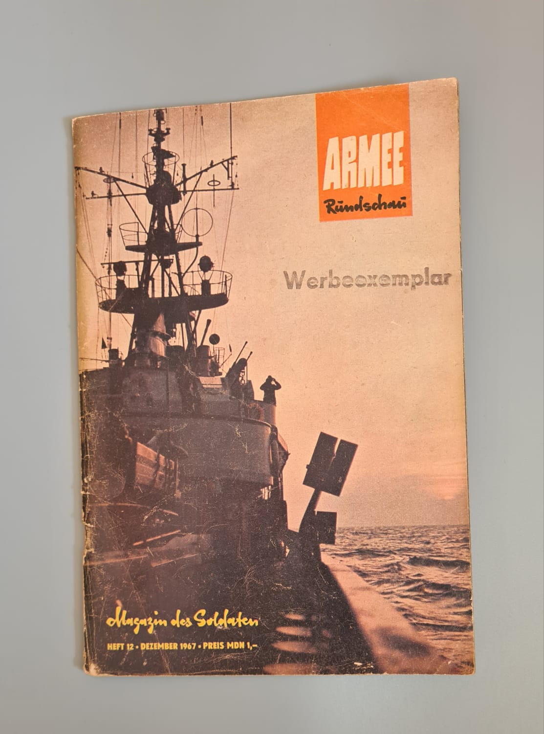 Zeitschrift: Armee Rundschau Magazin des Soldaten 1967