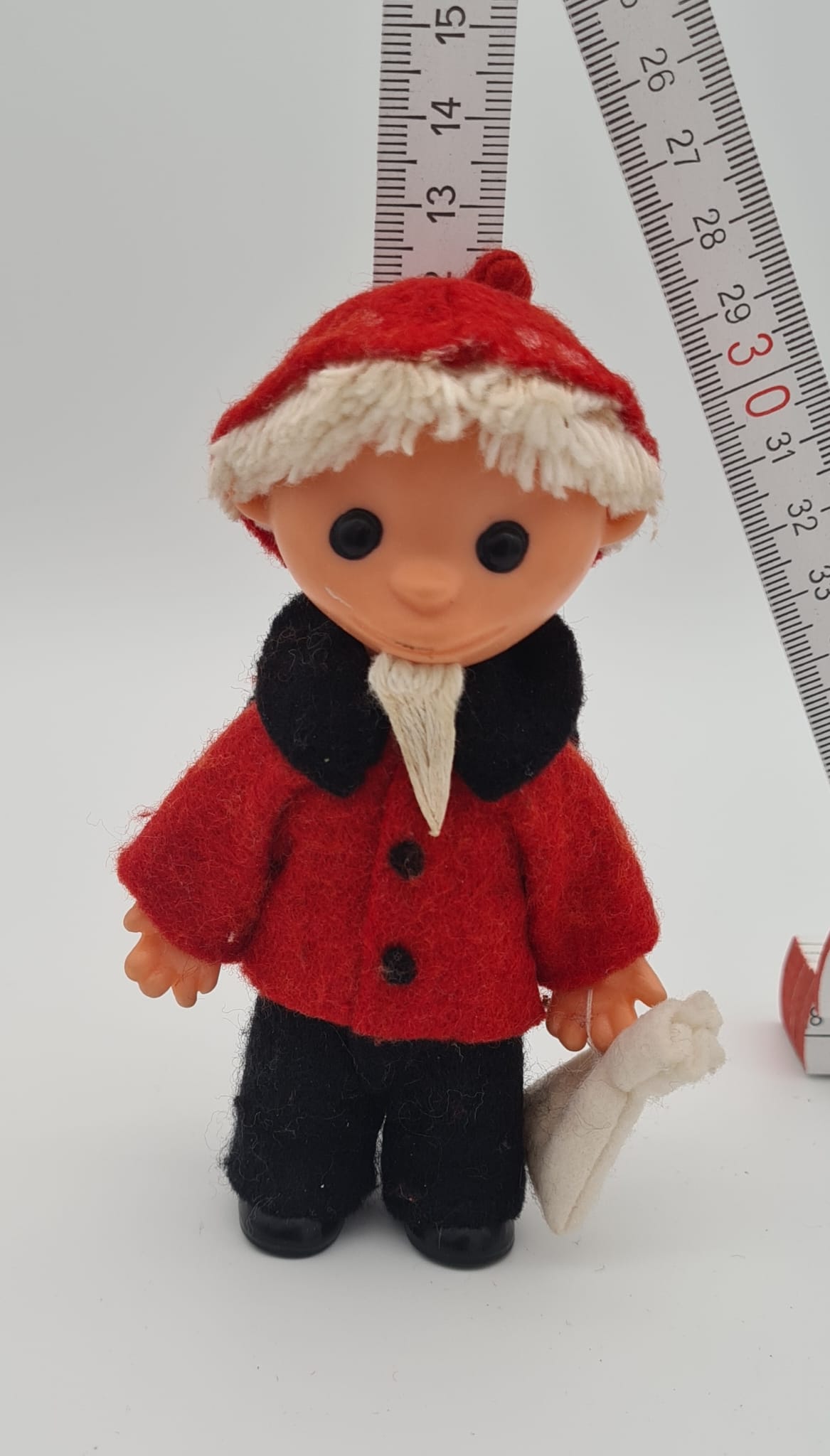 Alte DDR Sandmännchen Puppe, Sandmann Figur