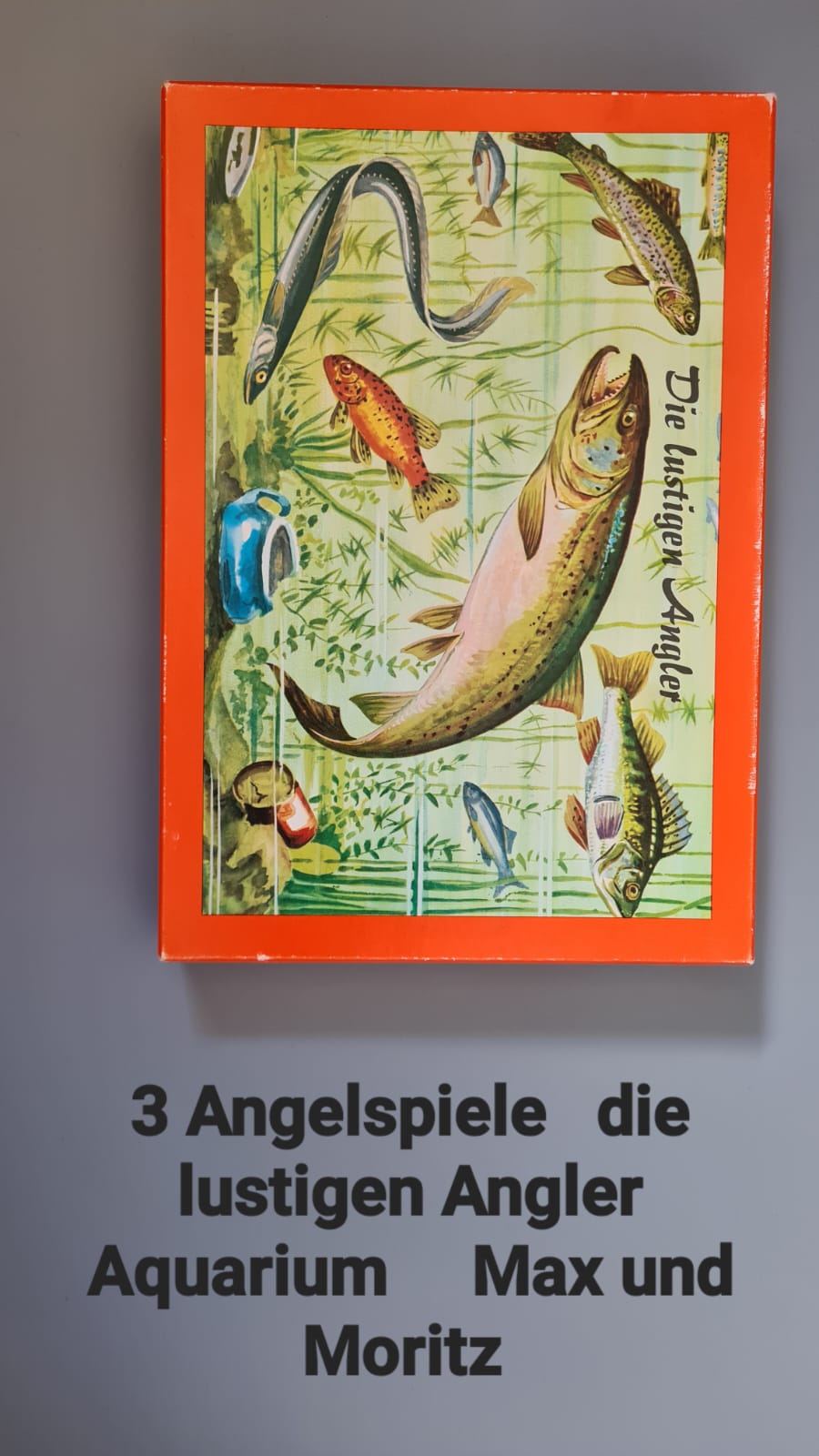 DDR Anglerspiel,Die lustigen Angler + 2 weitere Anglerspiele