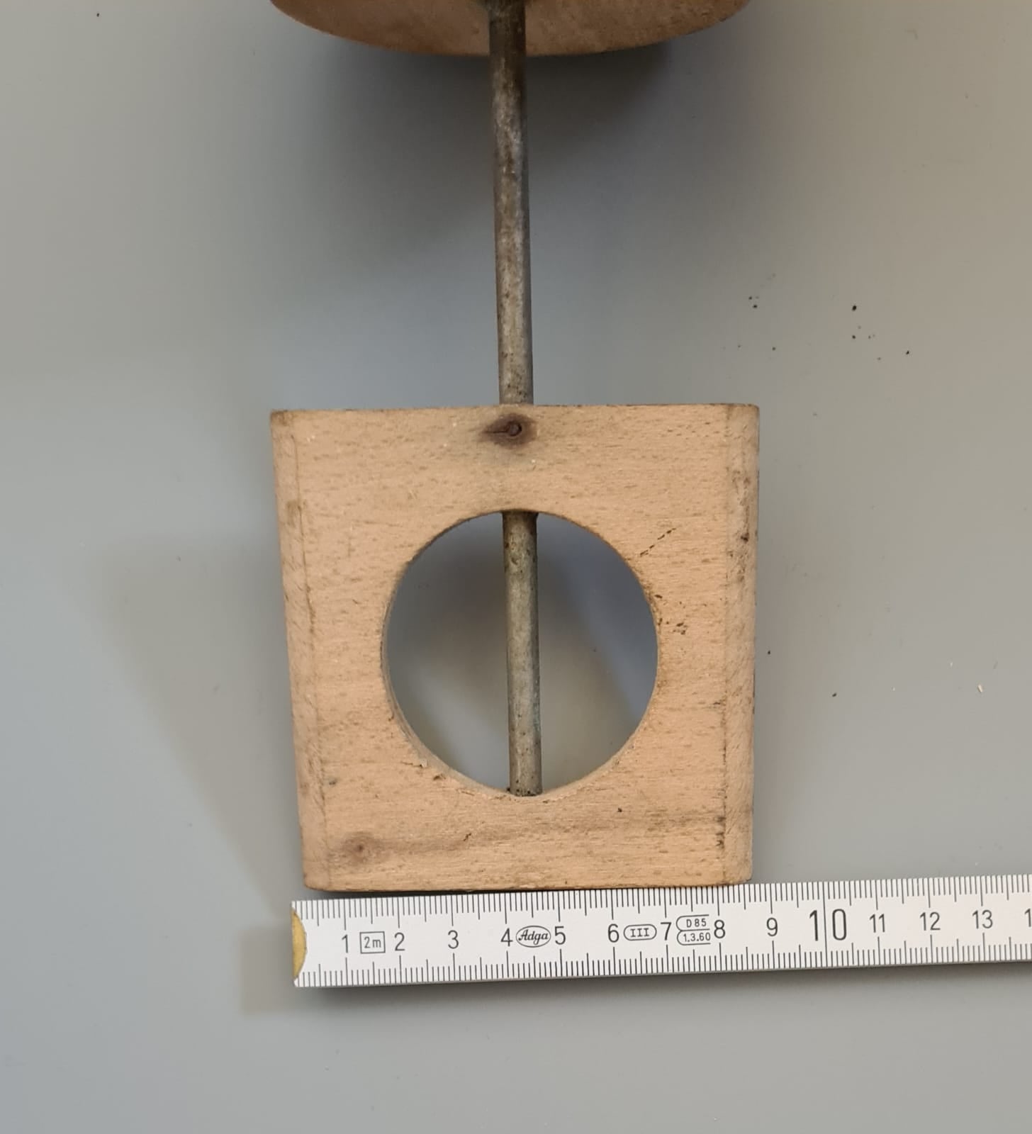 Alte Butterschleuder, DDR Rühr-Maschine mit Handkurbel