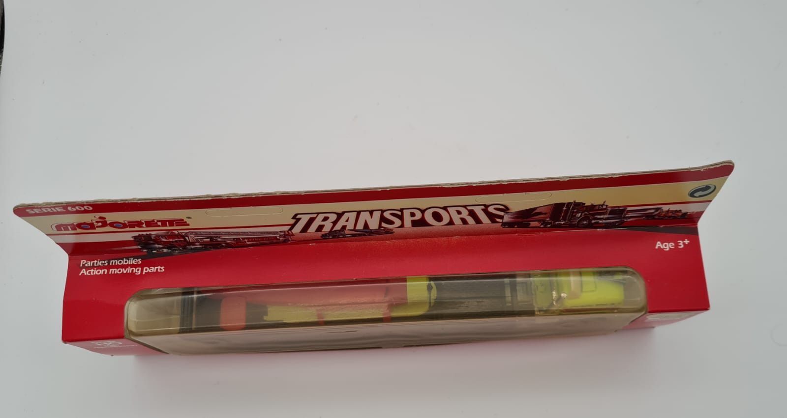 Vintage Majorette LKW mit Flugzeug - Transports Series 600