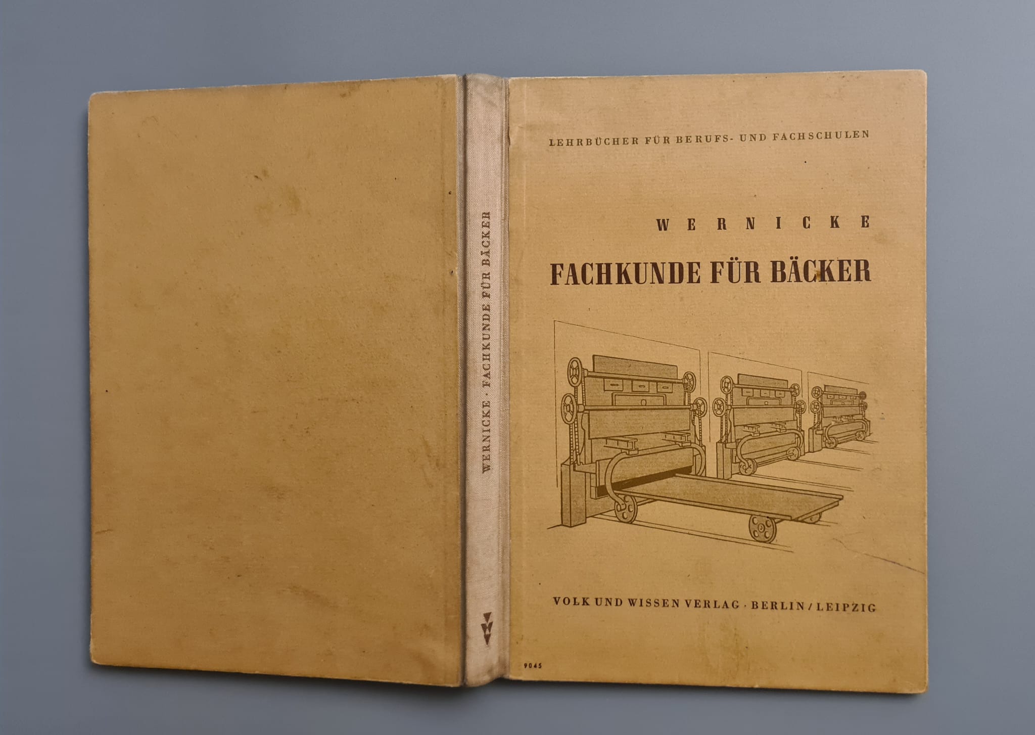 Buch: Fachkunde für Bäcker - Wernicke 1951