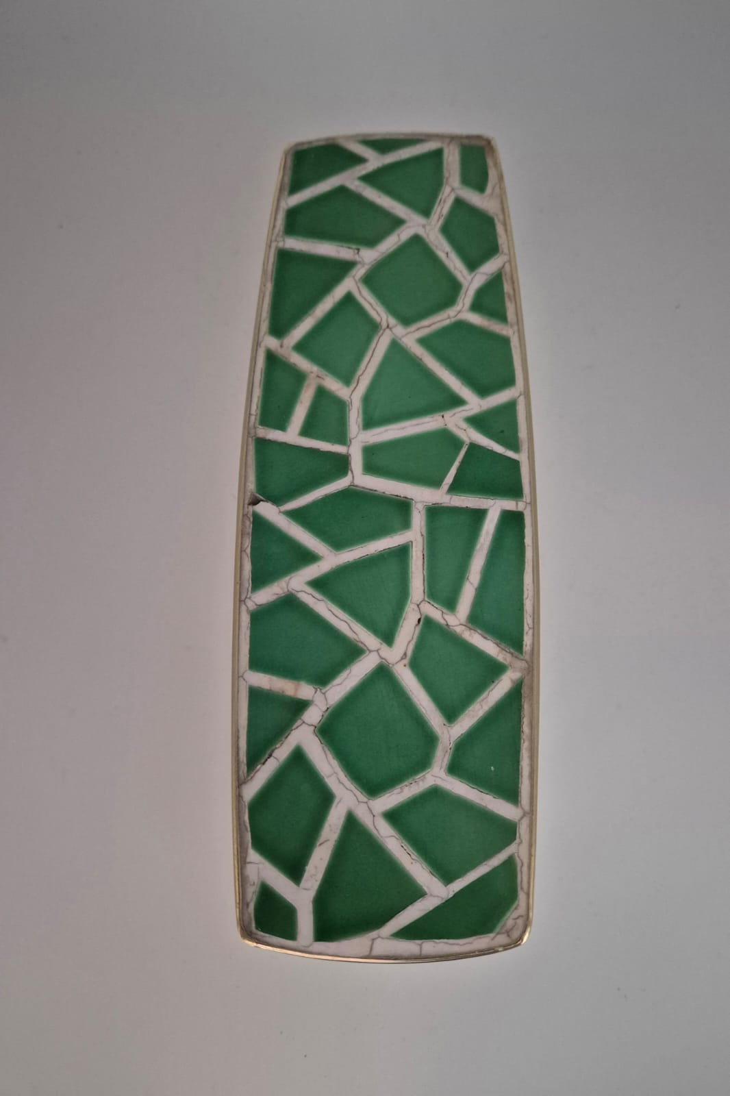 Kleine Blumenbank, Mosaik Blumentisch ca. 1950