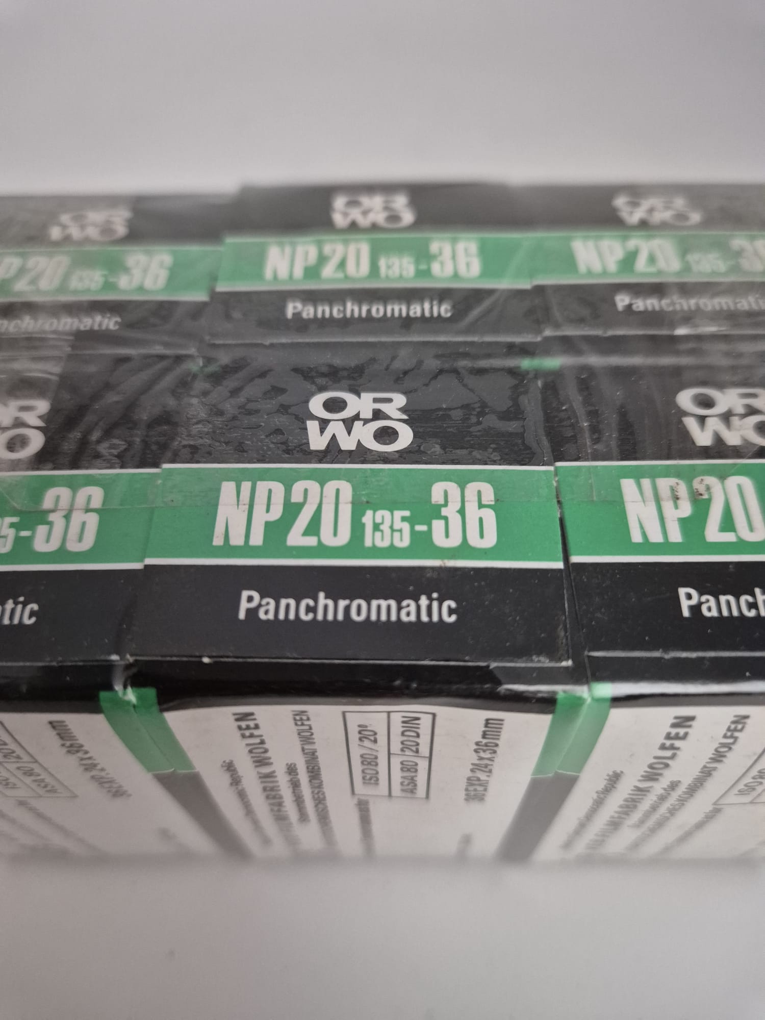 Schwarzweiß Negativfilm ORWO NP20 Pancromatic, Kleinbild Film 24x36 mm