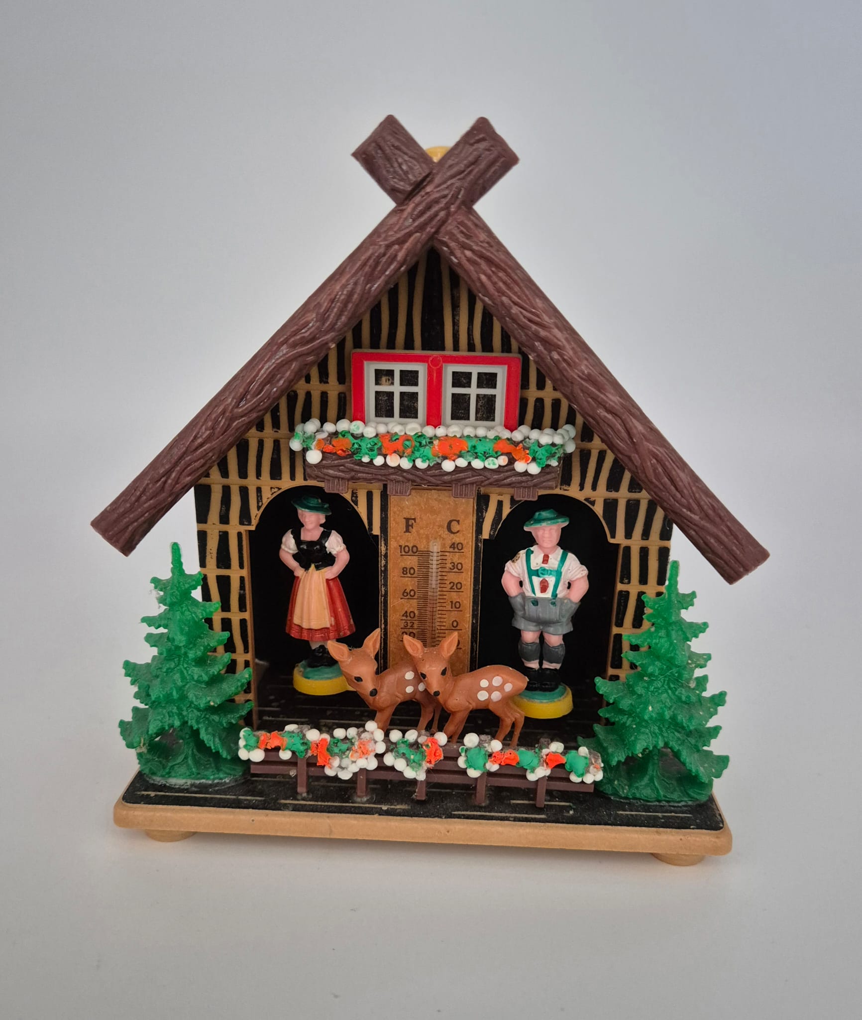 Wetterhaus Bambi, Thermometer, Wetterstation