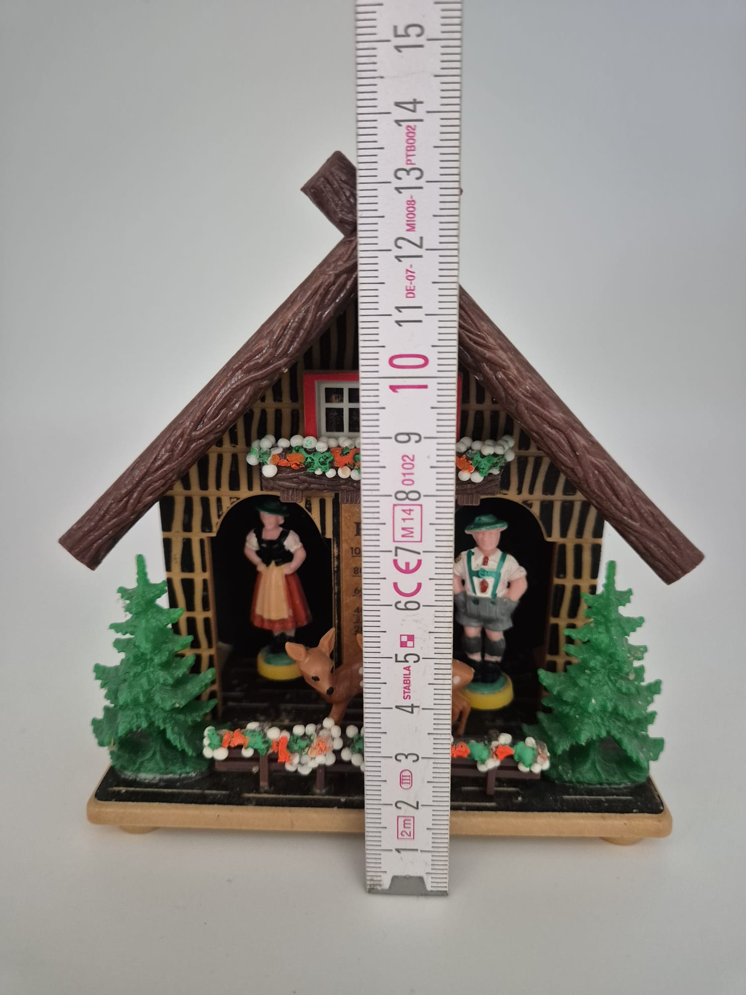 Wetterhaus Bambi, Thermometer, Wetterstation