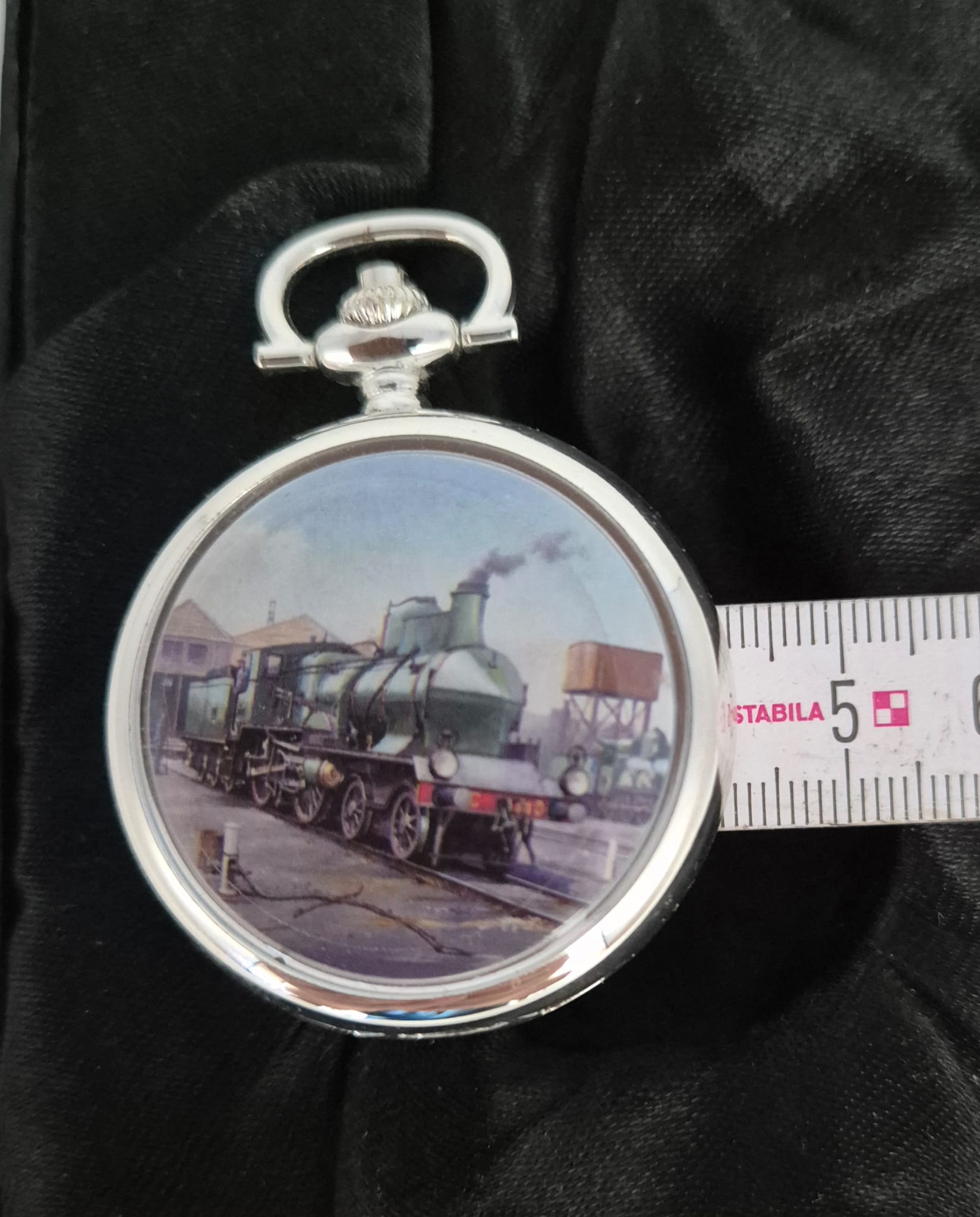 Taschenuhr Glory of Steam Eisenbahnmotive LA Grosse C 220 C 61-180