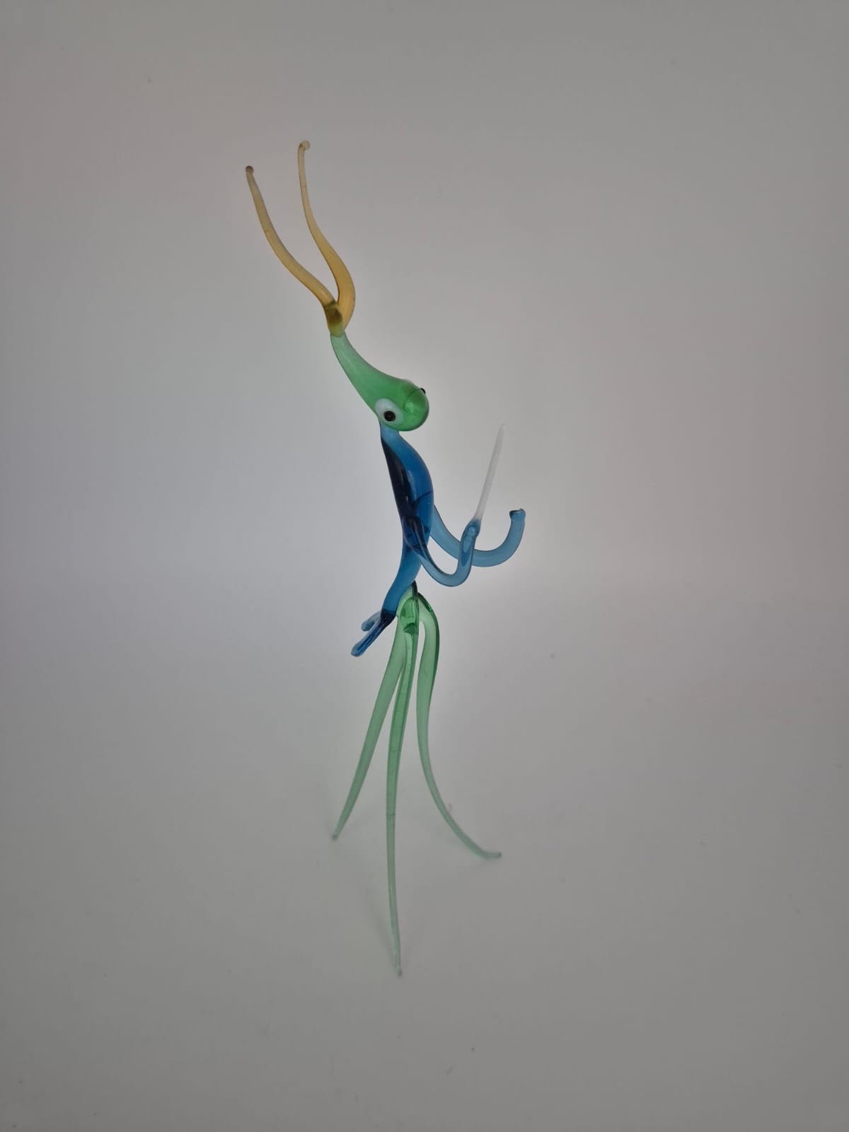 Glasfigur Dirigent Heuschrecke