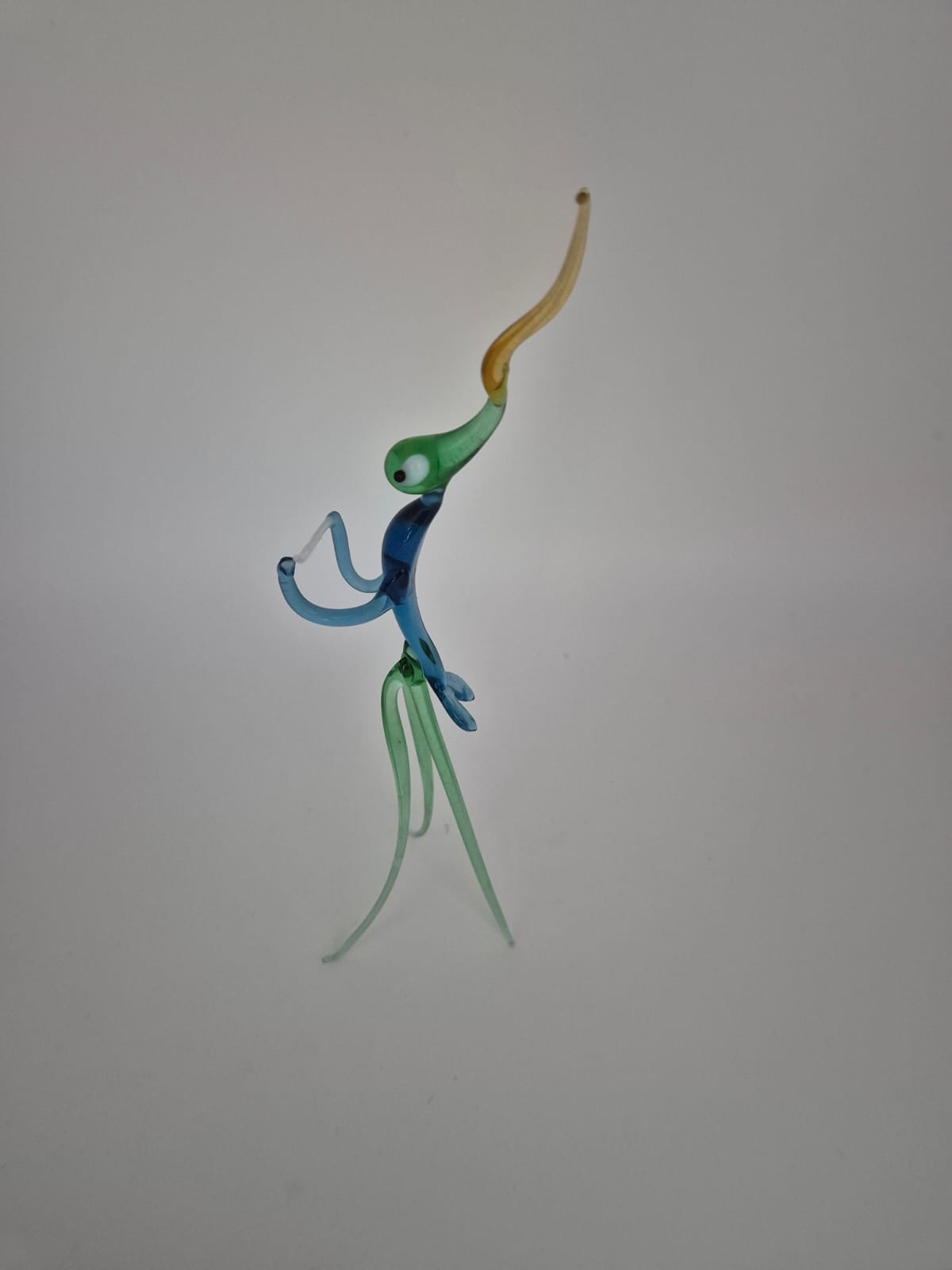 Glasfigur Dirigent Heuschrecke