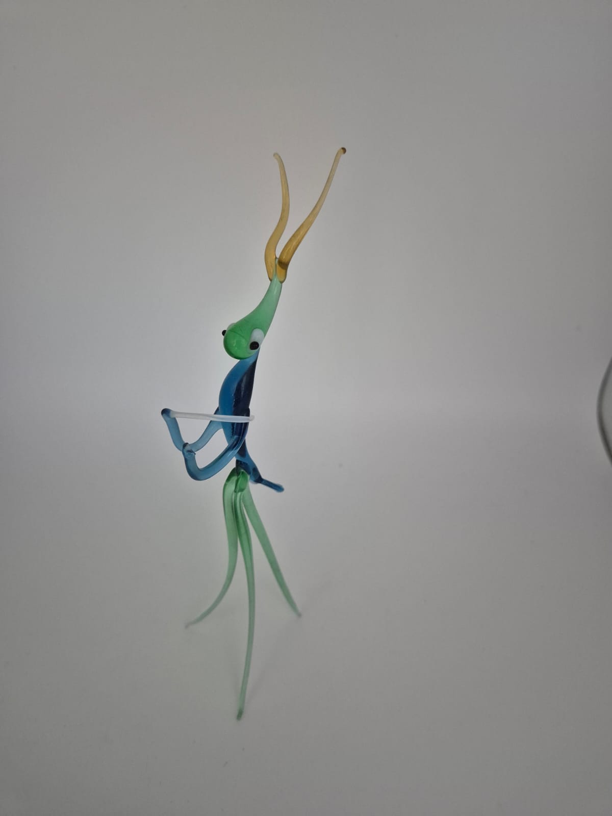 Glasfigur Dirigent Heuschrecke