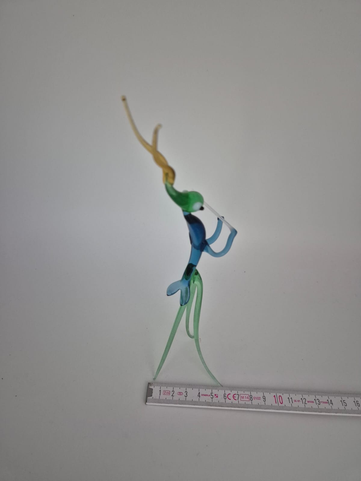 Glasfigur Dirigent Heuschrecke