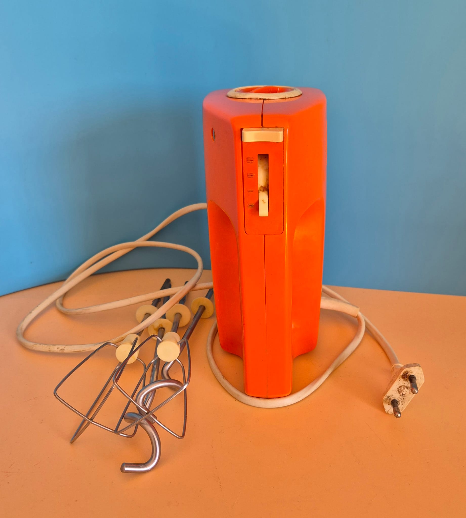 DDR Rühermixgerät RG28s, Mixer, Handrührgerät in orange