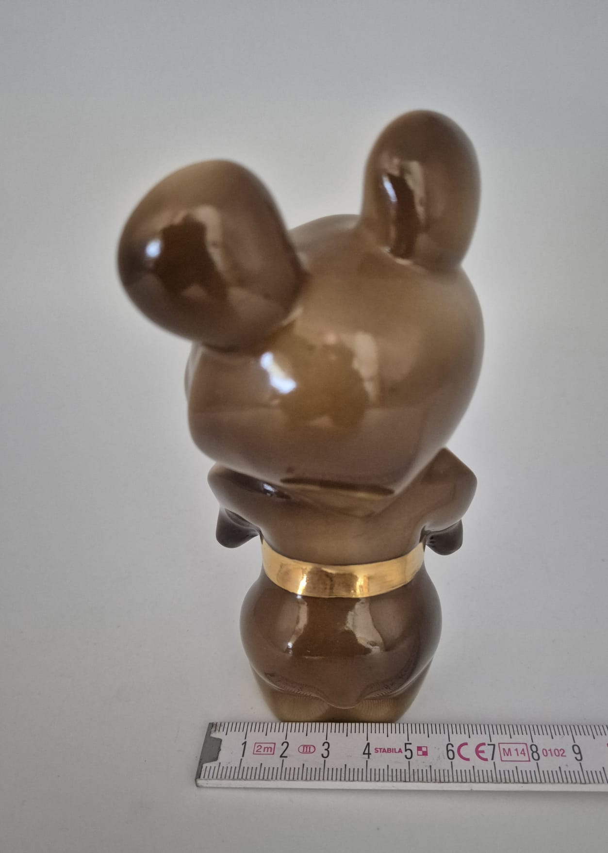 Porzellan Mischa der Bär, Porzellanbär von Dulevo, Olympisches Maskottchen Mischka 1980