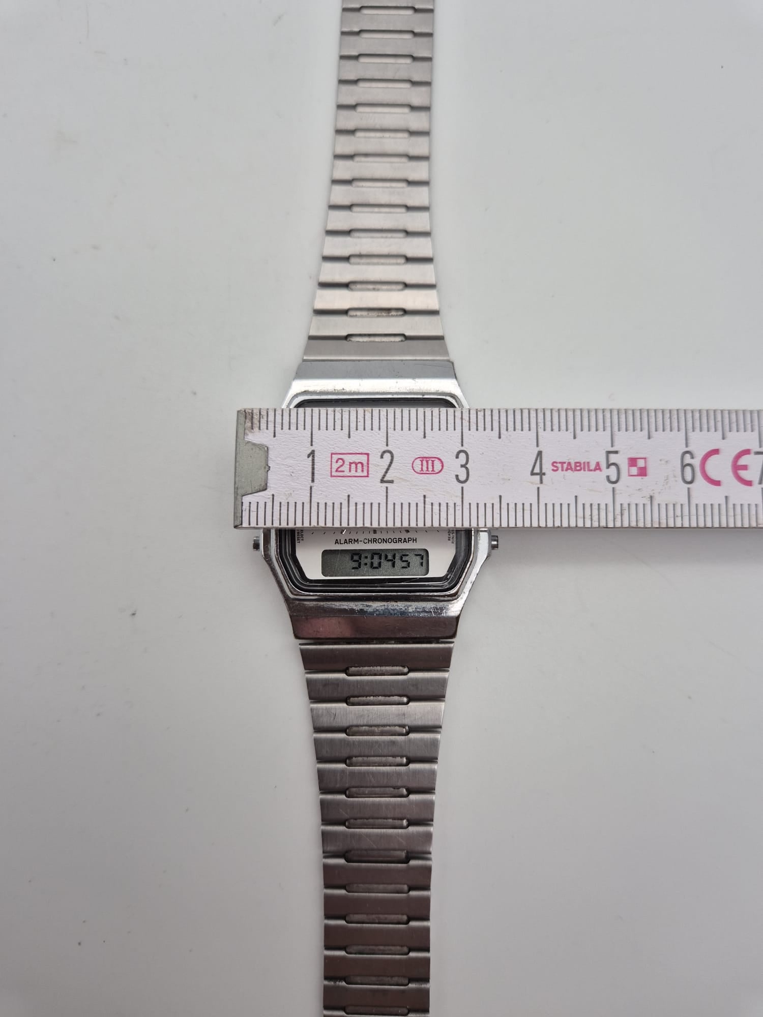 Vintage Herrenuhr, Armbanuhr ANALOG-DIGITAL Alarm Chronograph Quarzuhr MEISTER-ANKER