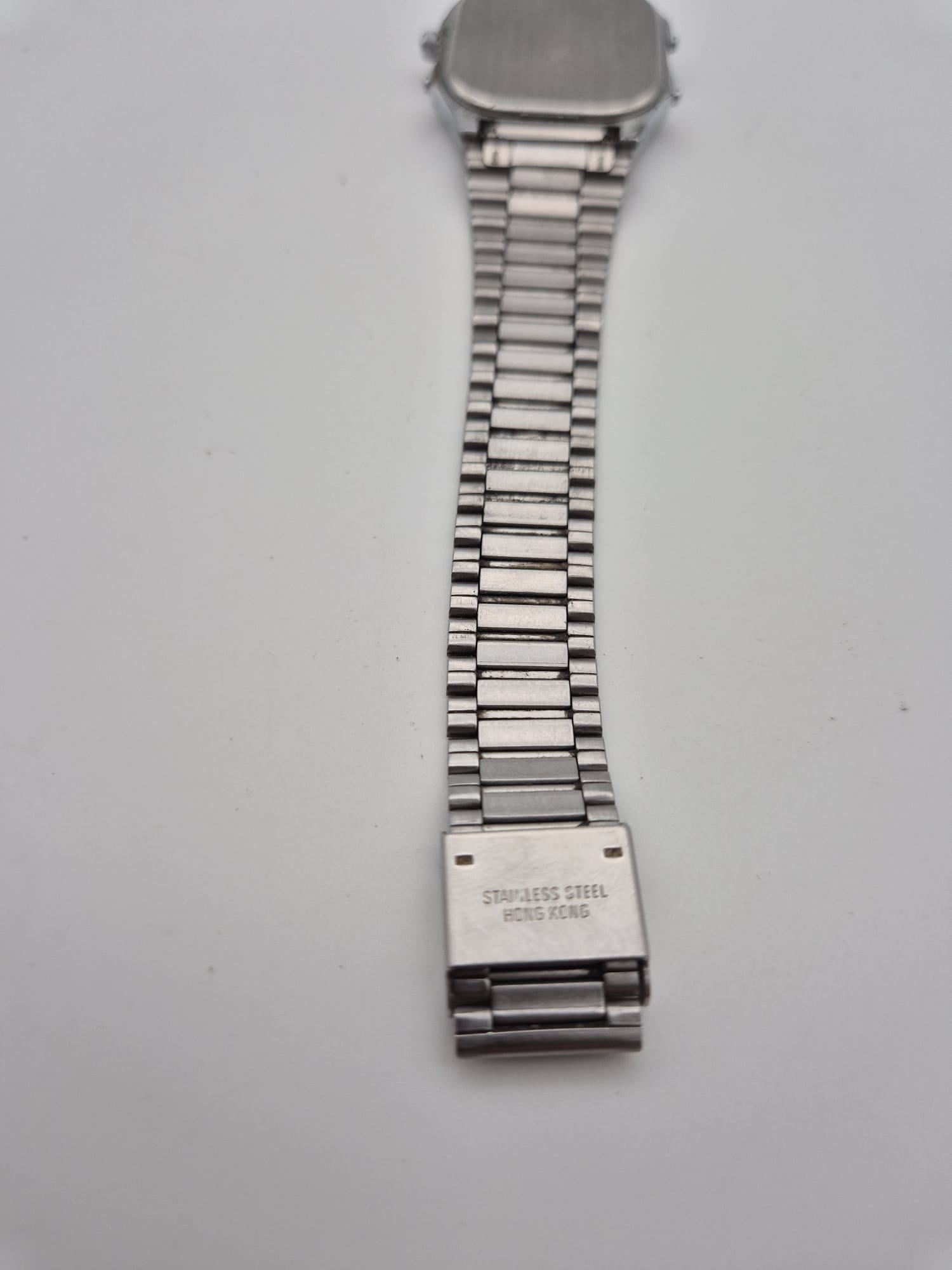 Vintage Herrenuhr, Armbanuhr ANALOG-DIGITAL Alarm Chronograph Quarzuhr MEISTER-ANKER
