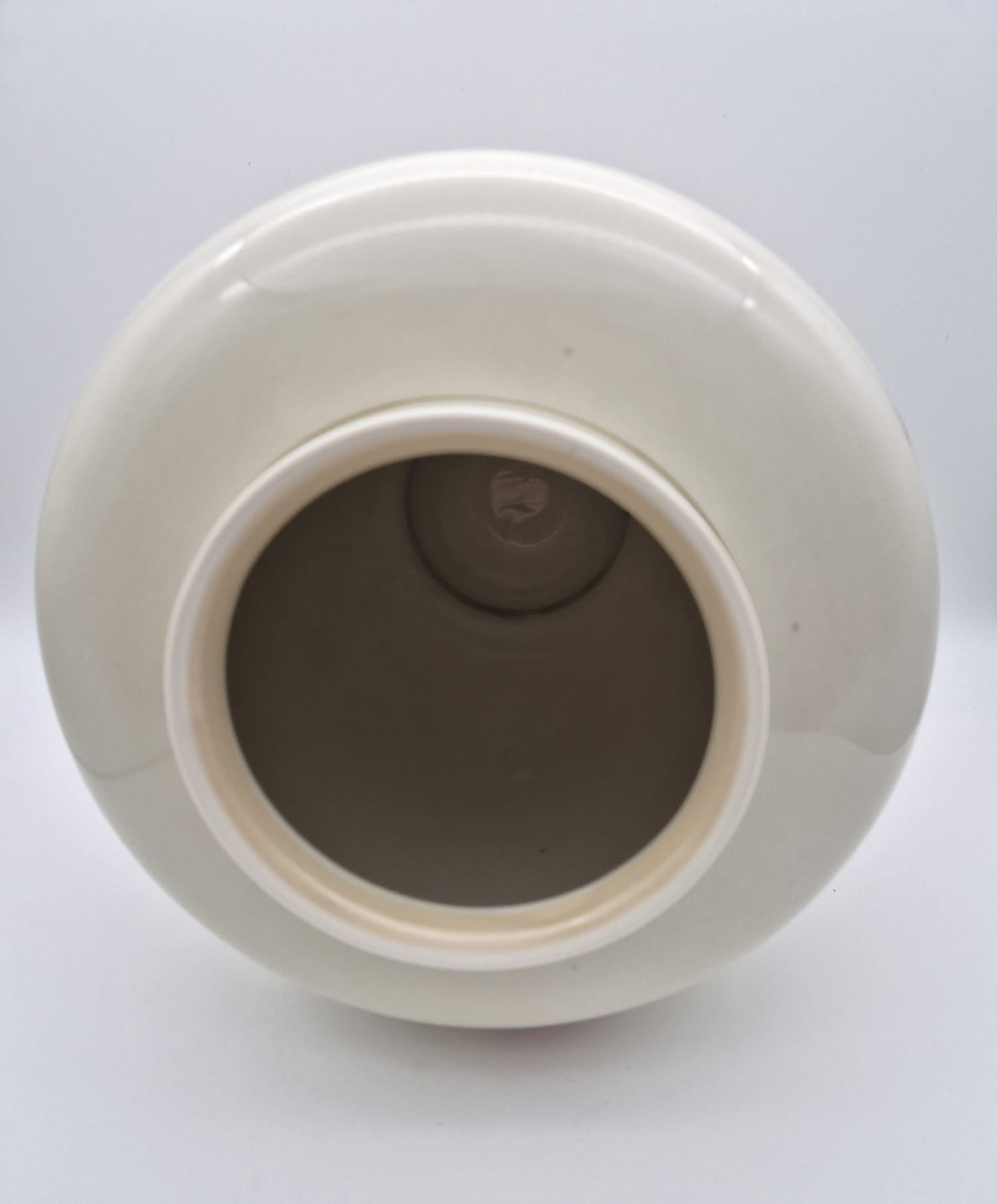 Vase Reichenbacher Porzellan mit Blumenmuster, Porzellanvase, Blumenvase