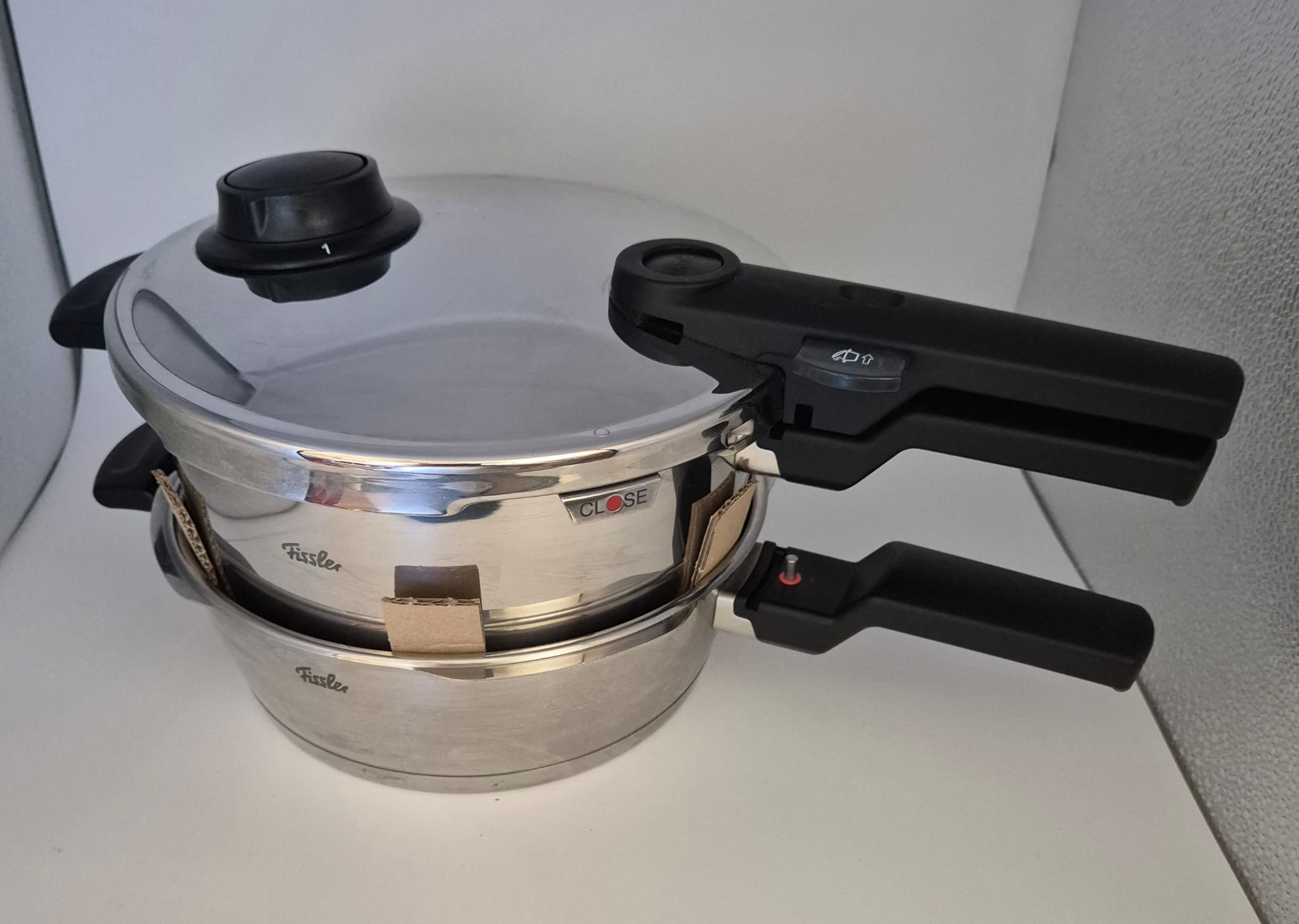 Fissler Schnellkochtopf Vitaquick Set: Topf & Schnellbratpfanne