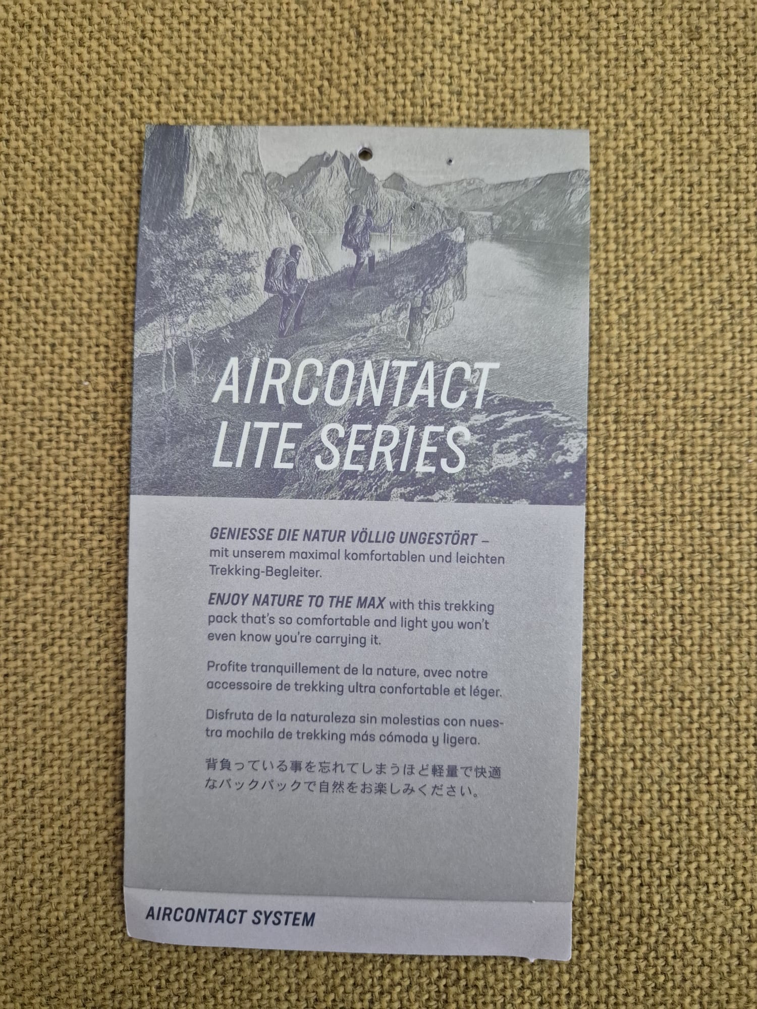 Deuter Aircontact Lite 50+10 Trekkingrucksack mit Rain Cover – neuwertig