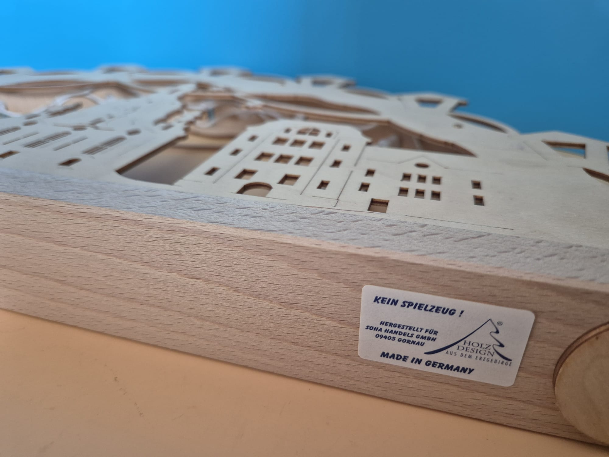 Lichterbogen Erzgebirge Motiv Frauenkirche Dresden – 10-flammig  Originalverpackt