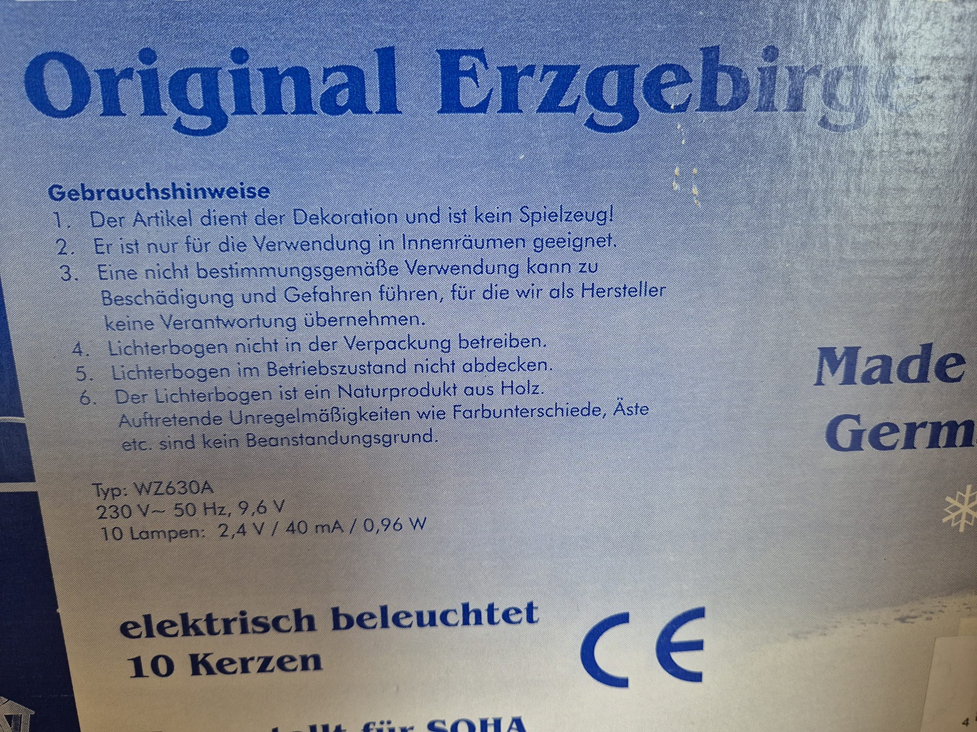 Lichterbogen Erzgebirge Motiv Frauenkirche Dresden – 10-flammig  Originalverpackt