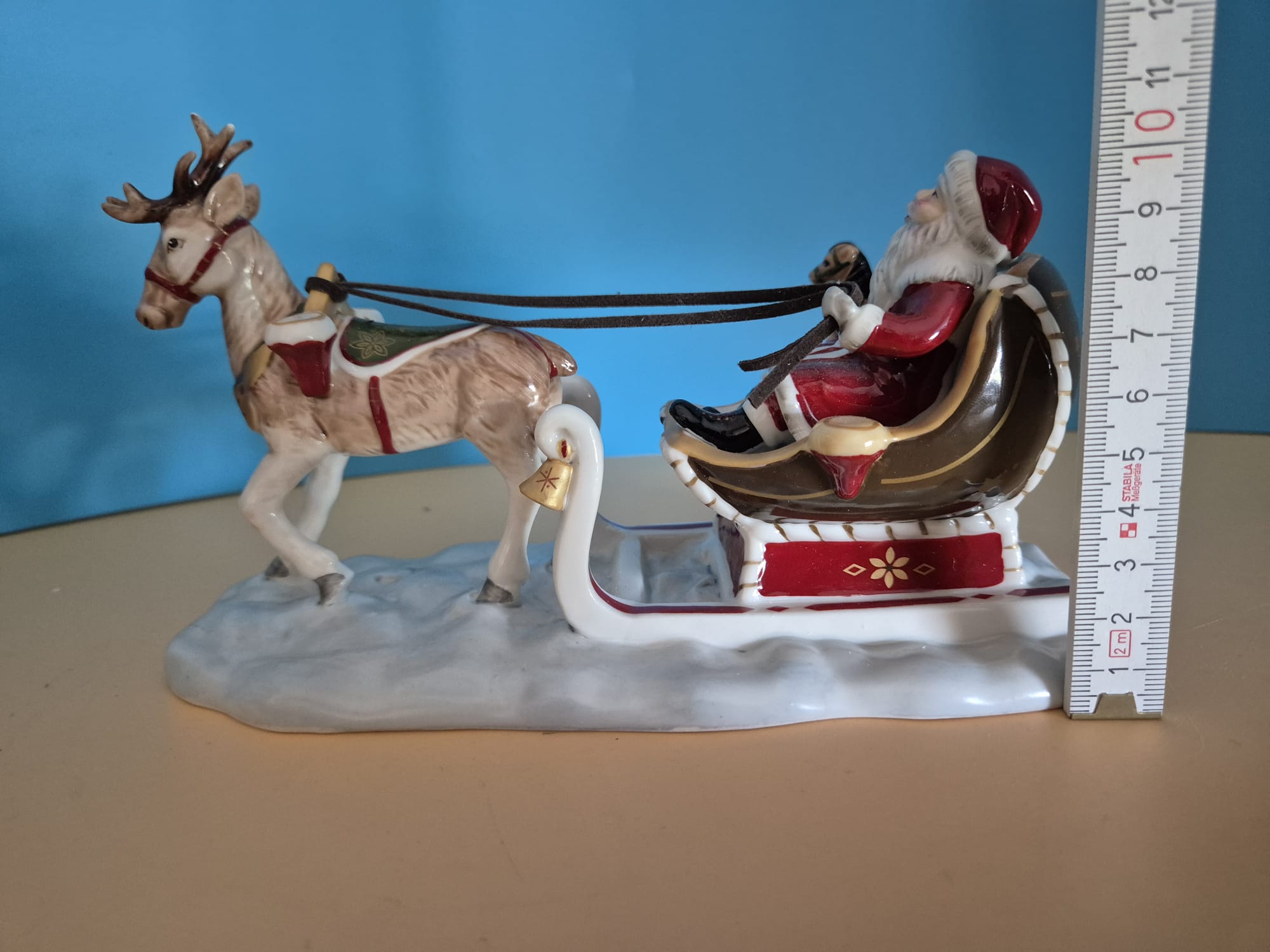 Villeroy & Boch Porzellanfigur „Schlitten mit Hirsch“ – Nostalgic Market